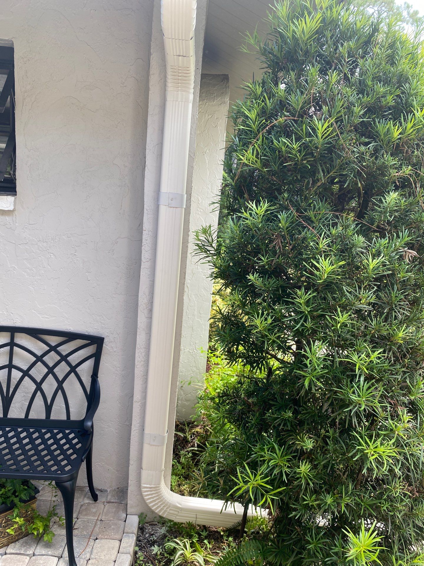 Black K-Style Gutters in Alva FL by Gutter Professors