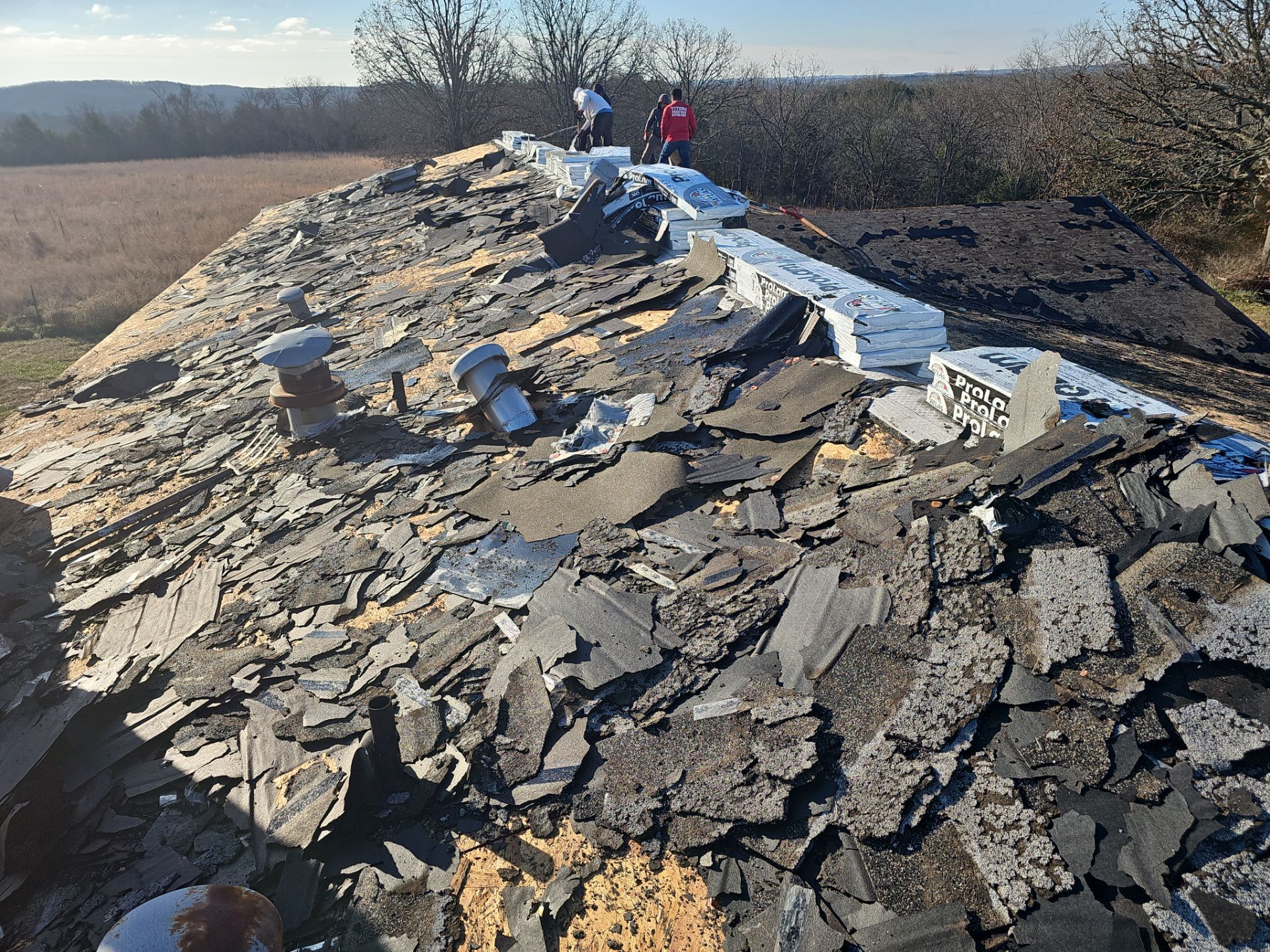 Residential Roofing Install - Atlas Prolam Architectural Shingle - Color Black  by Titan Commercial & Residential Roofing 
