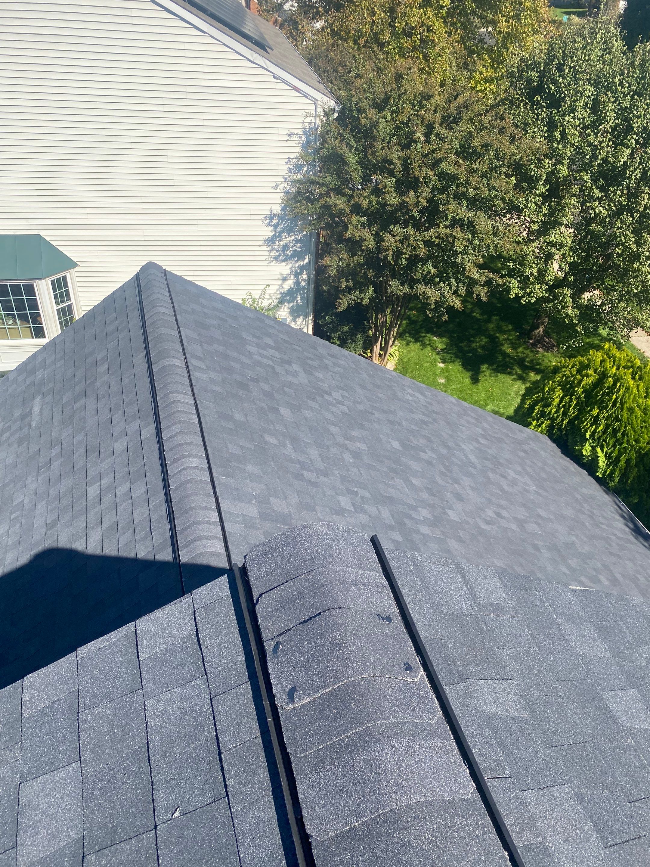 Centreville: Residential Roof Replacement with CertainTeed Landmark Pro Designer Shingles in Max Def Charcoal Black by RM Banning, Inc.