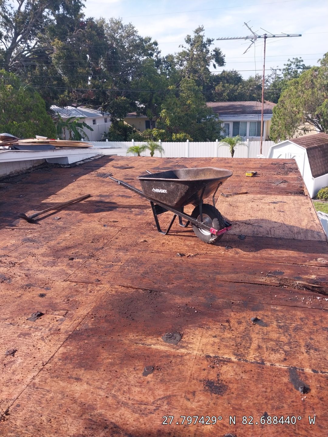 Project in St. Petersburg 33713 by Mitchell Roofing Company LLC 
