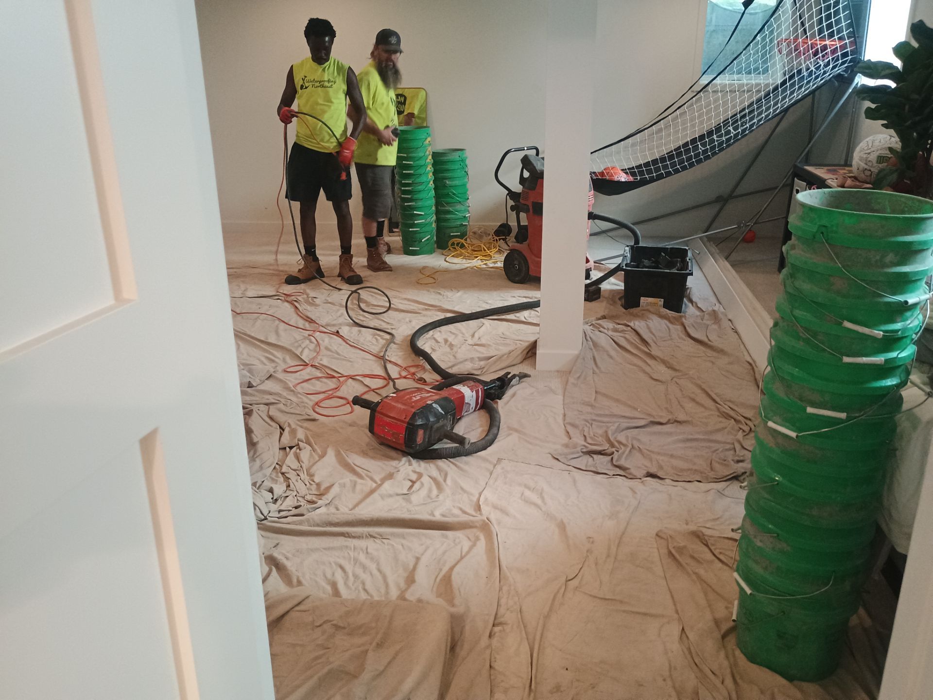 Finished-Basement Drain Tile & Sump Pump in Southwest Minneapolis by Waterproofing Northeast