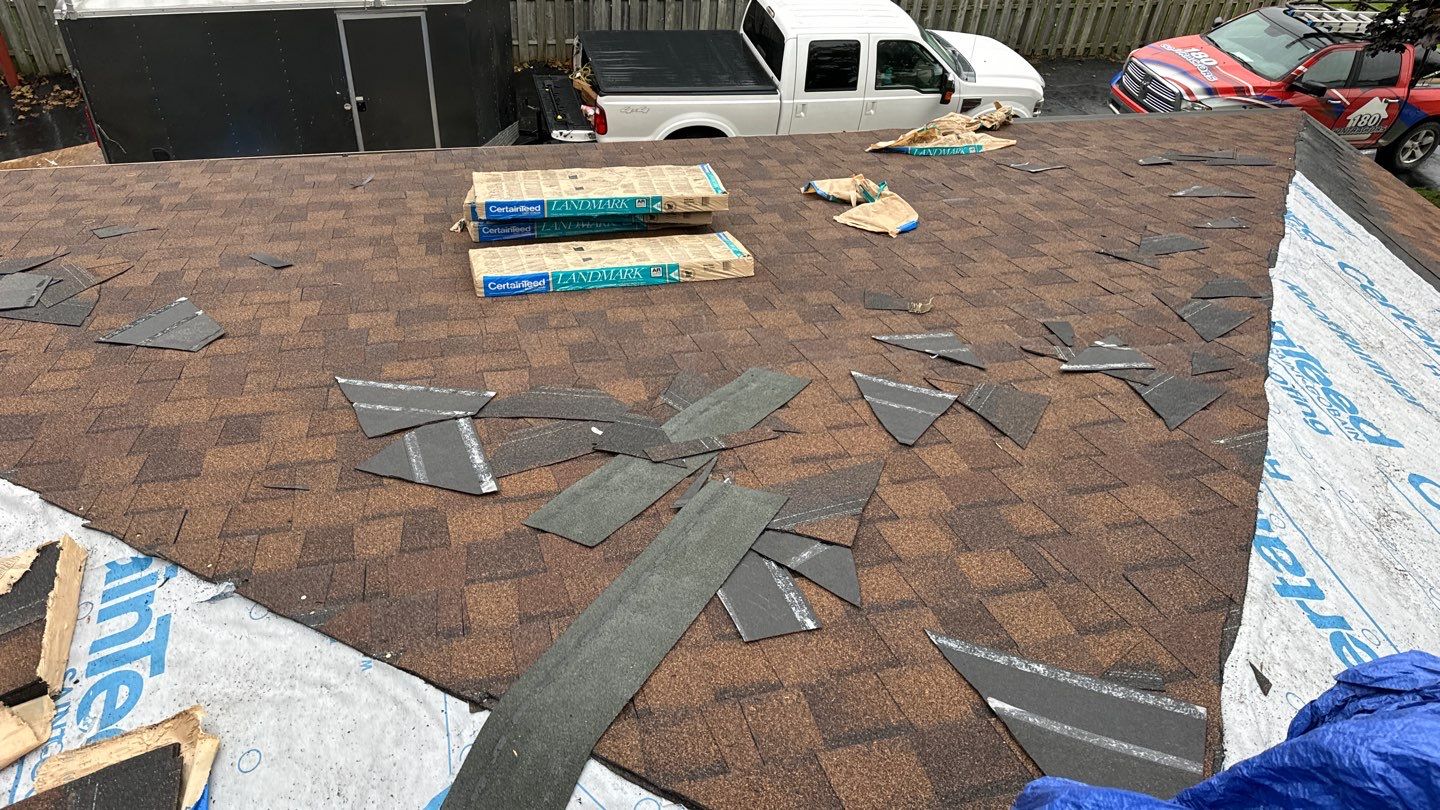 Roof Replacement using CertainTeed Landmark by 180 Contractors