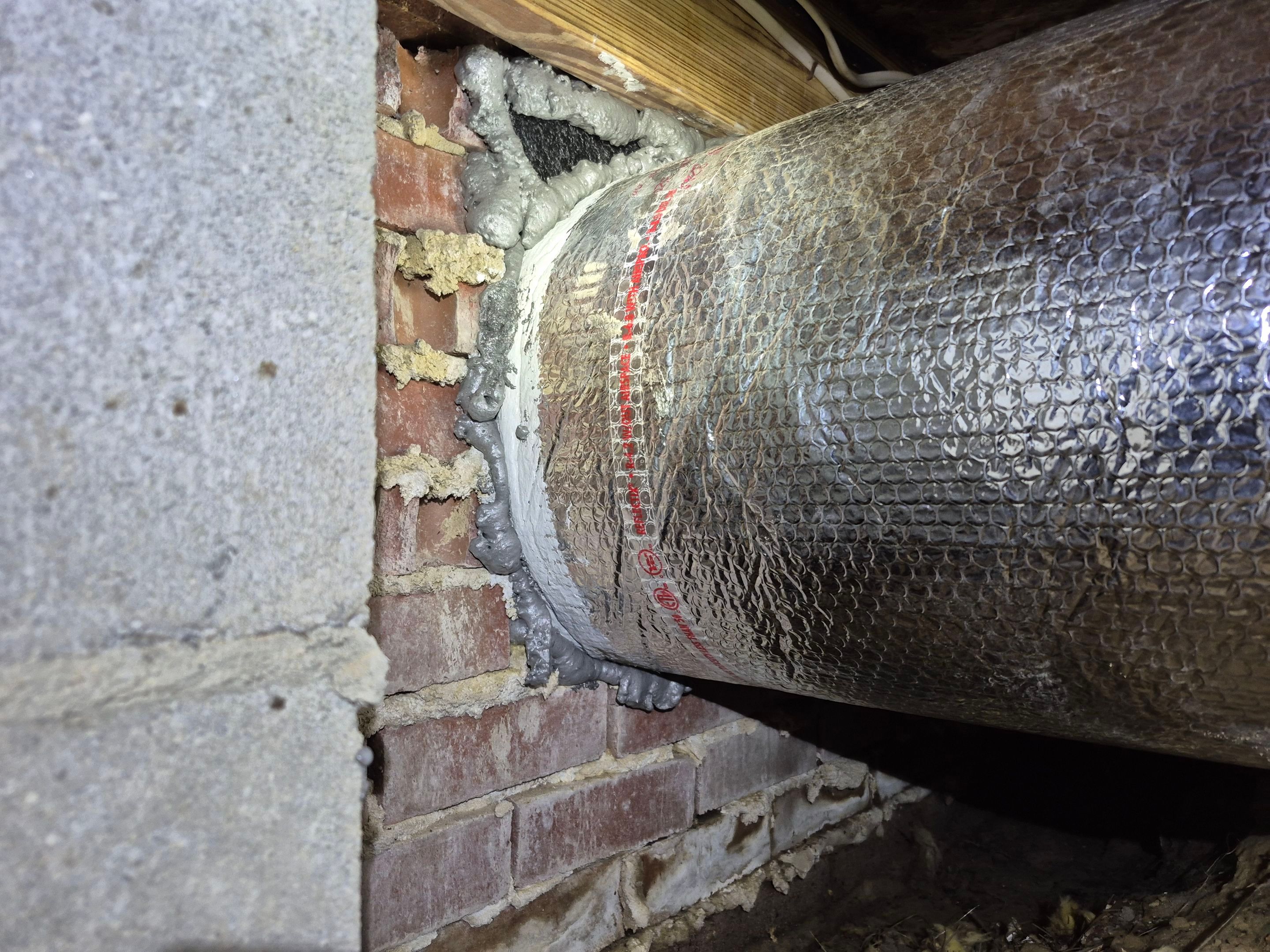 Project in Chesapeake by Patriot Crawl Space Repairs
