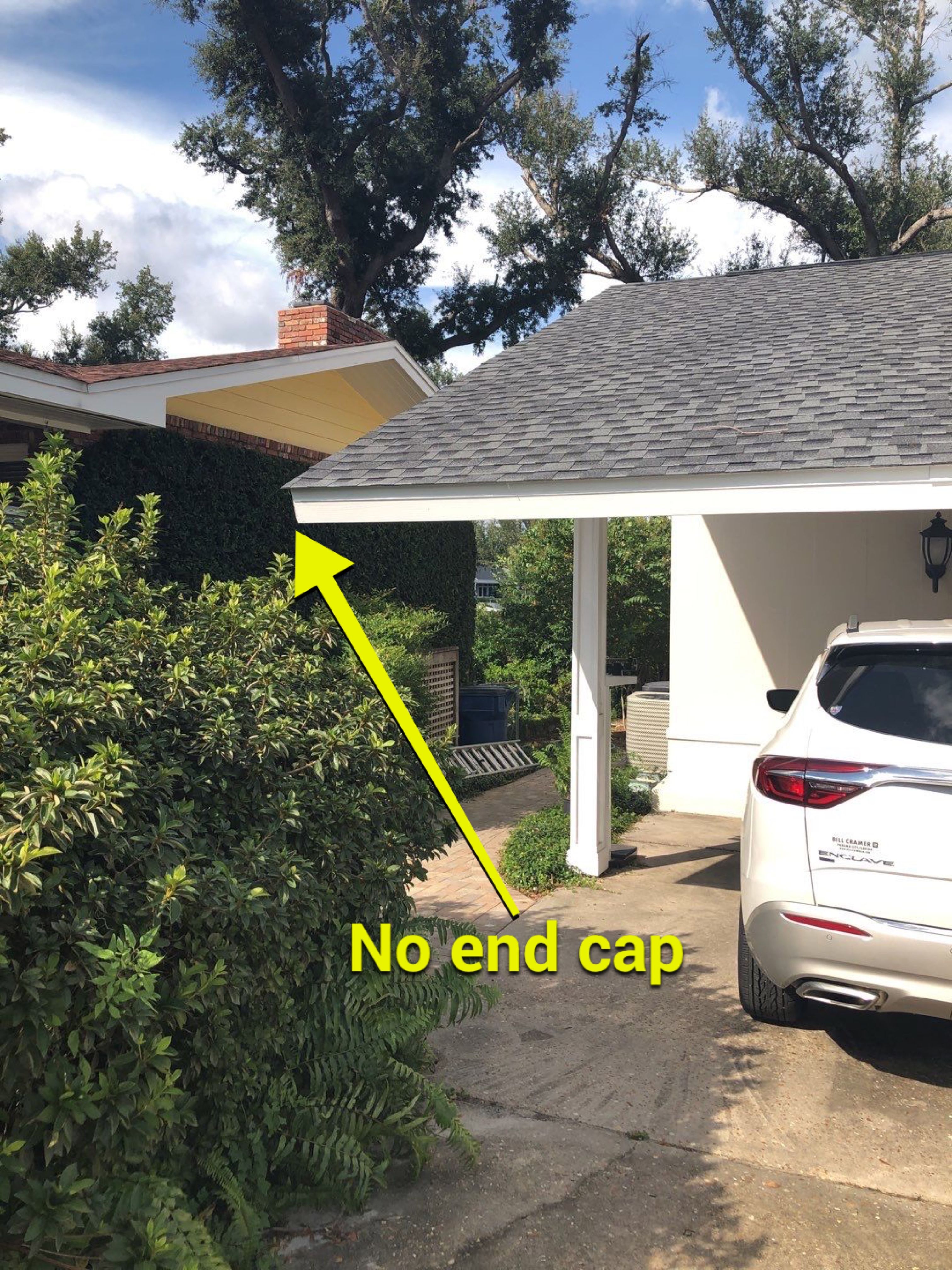 Seamless Gutter Installation using White K-Style Gutters by Gutter Professors
