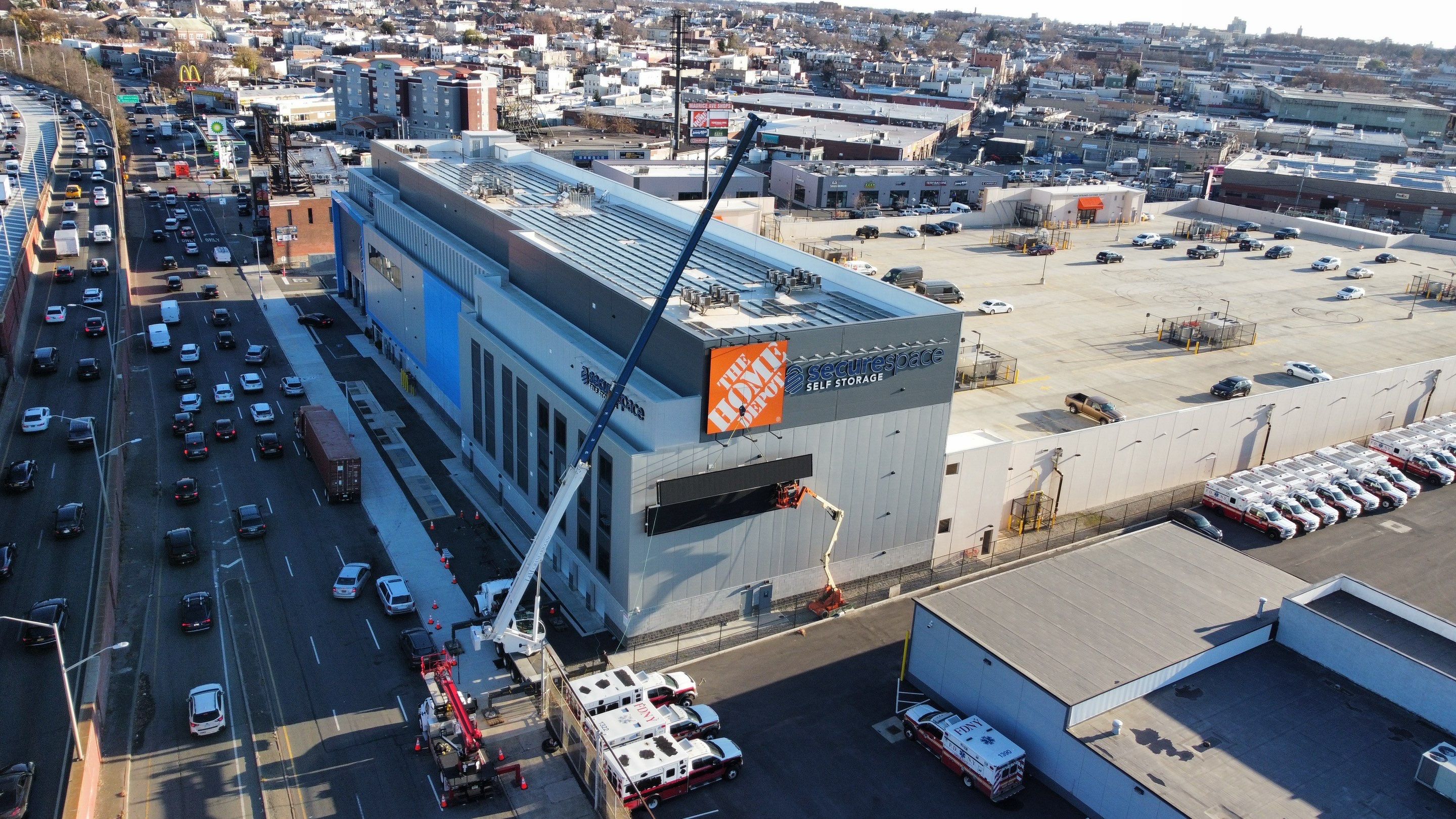 HOME DEPOT Large LED Sign  by CAD Signs