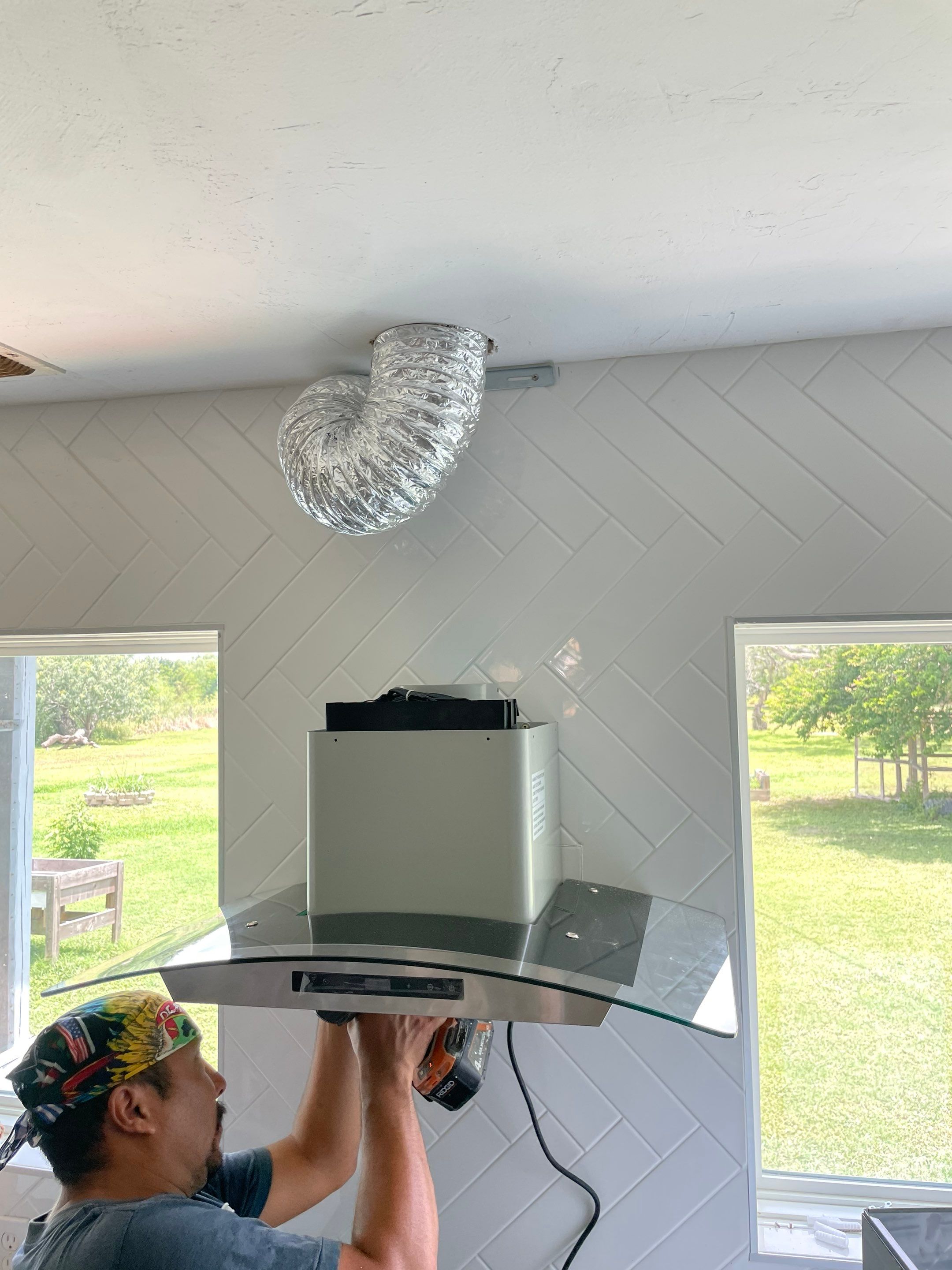 Stainless Steel Hood Vent Install in Rio Hondo, Tx by PMG Home LLC