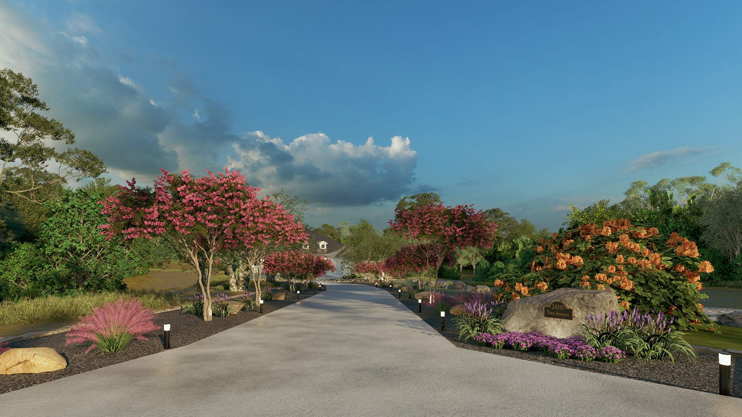 3D Design Render, San Antonio TX by Hole In One Lawns, LLC