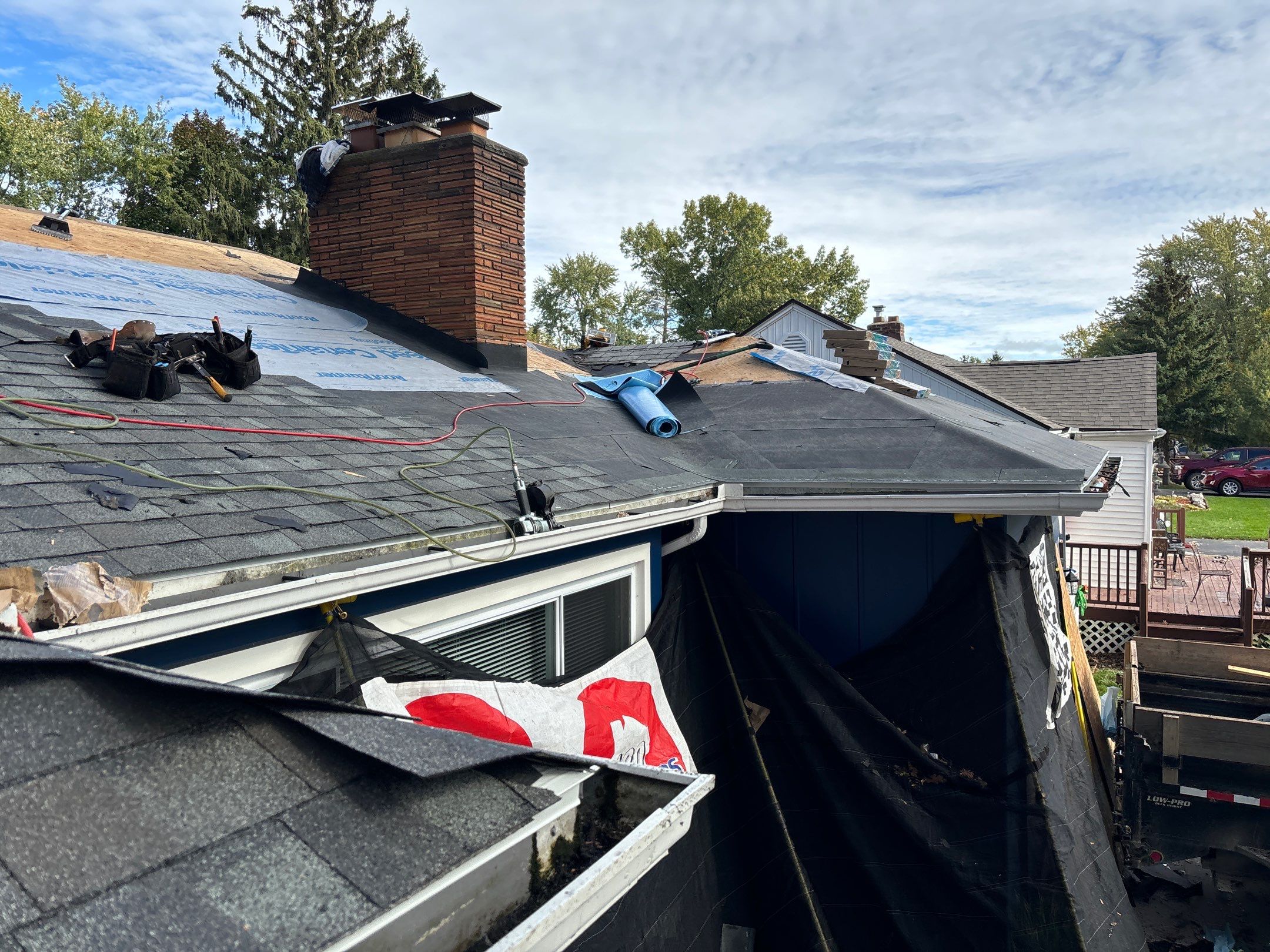 Roof Replacement using CertainTeed Landmark by 180 Contractors