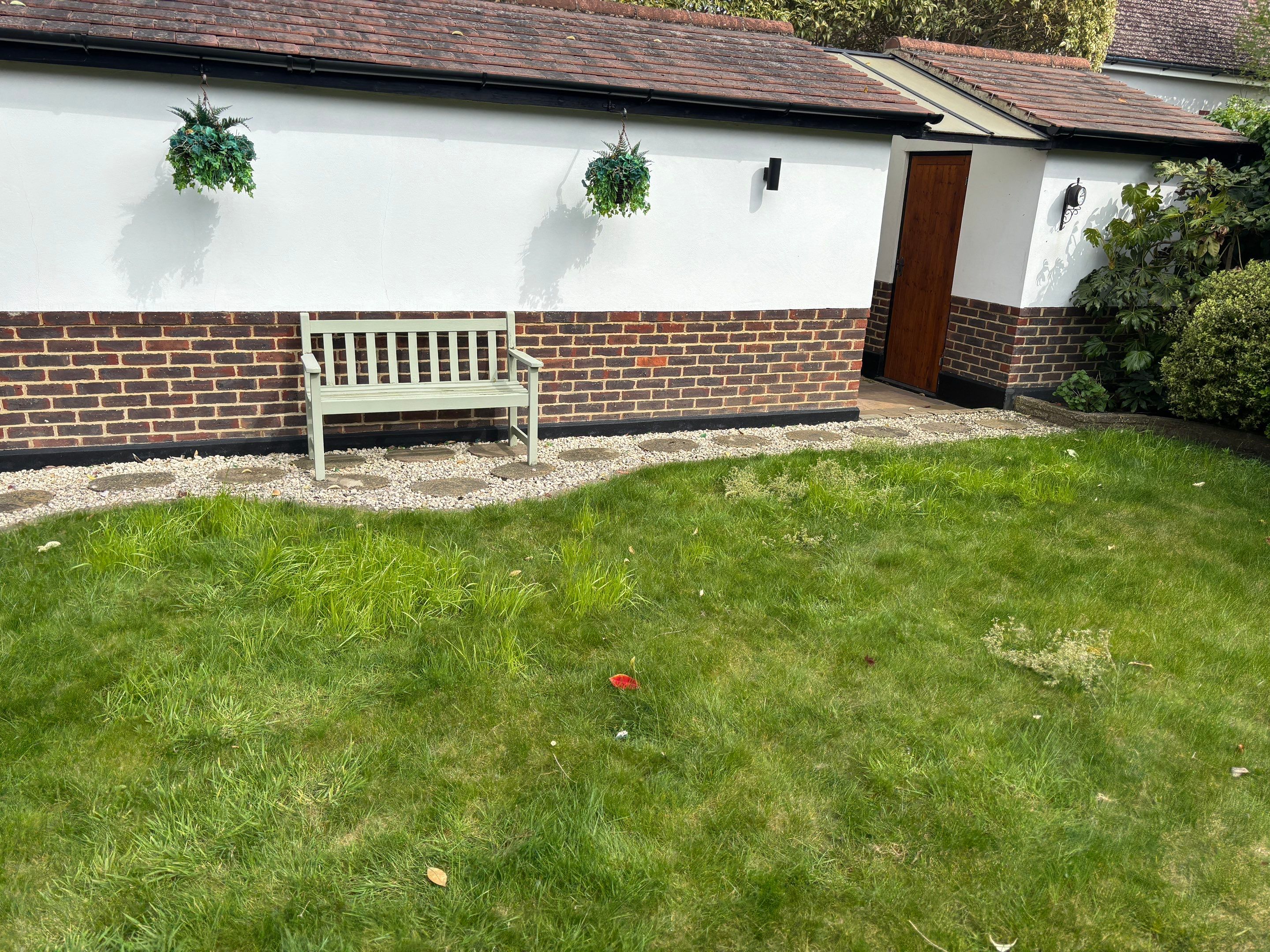 Patio and Lean to clean Epsom by Ges Exterior Cleaning ltd