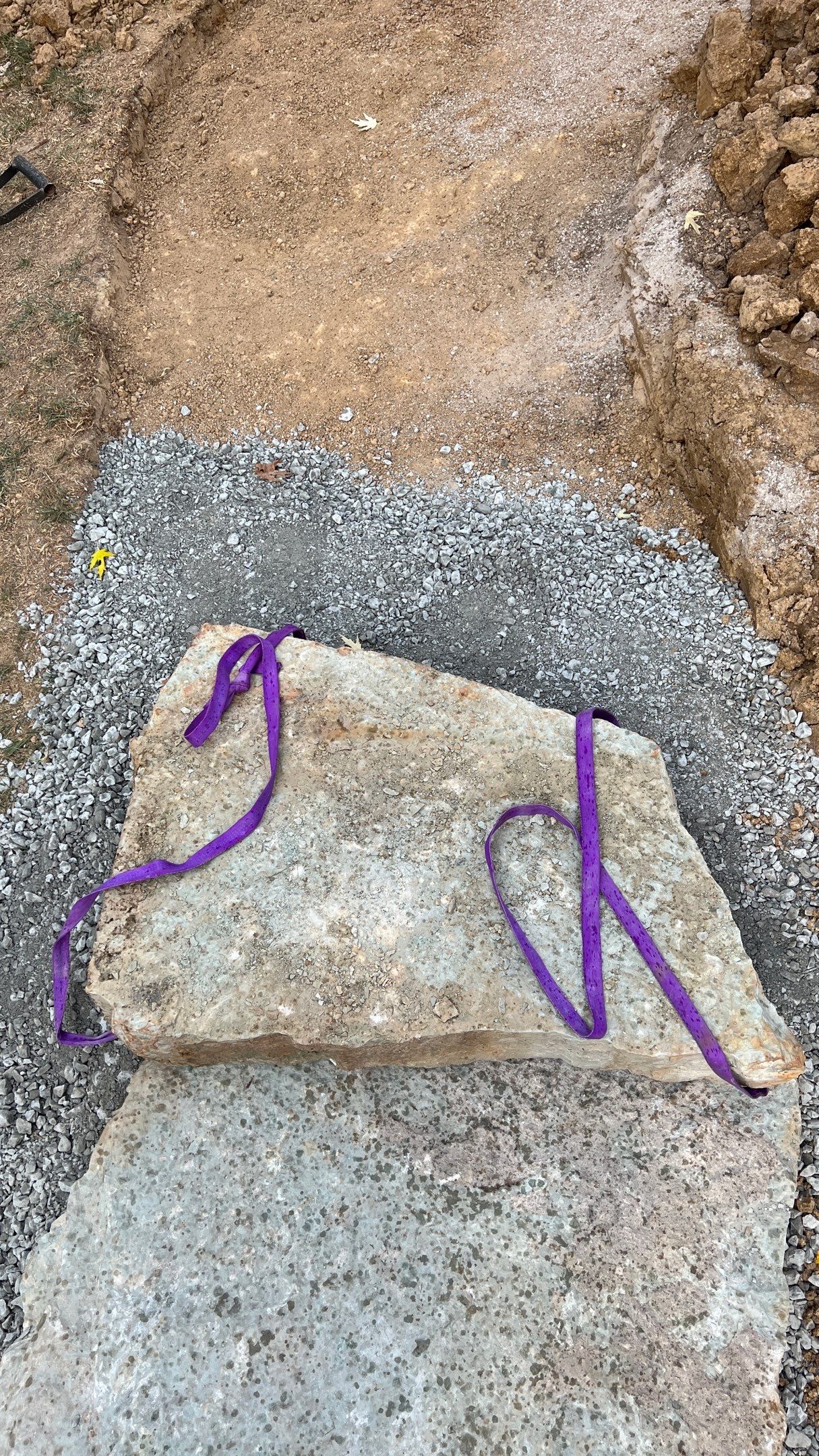 Rustic Buff Tread Stairway Installation by Reisenberg’s Lawn & Landscape, LLC