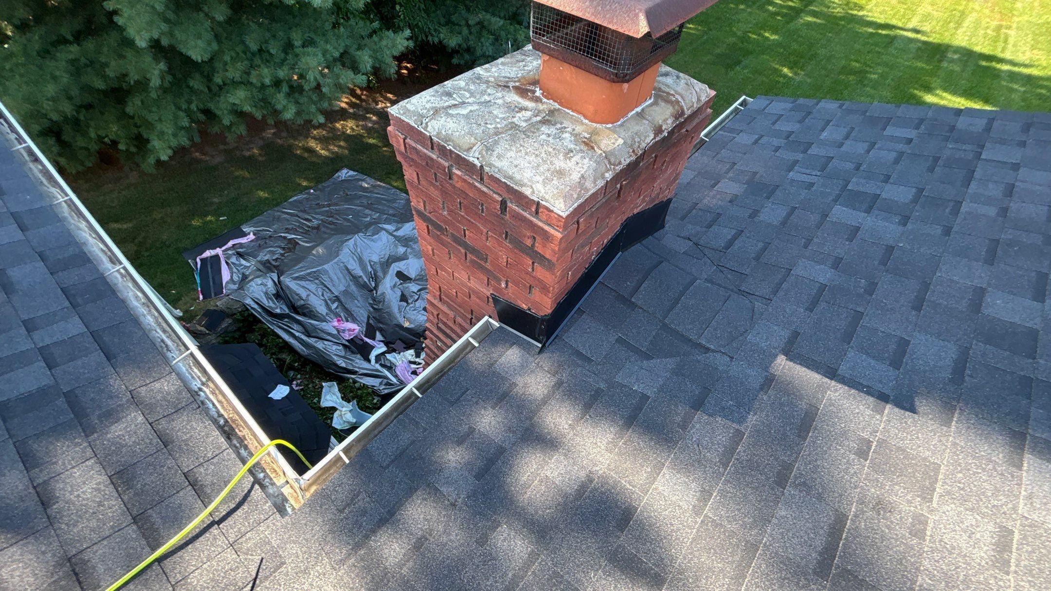 Roof Replacement using Owens Corning Onyx Black by 180 Contractors