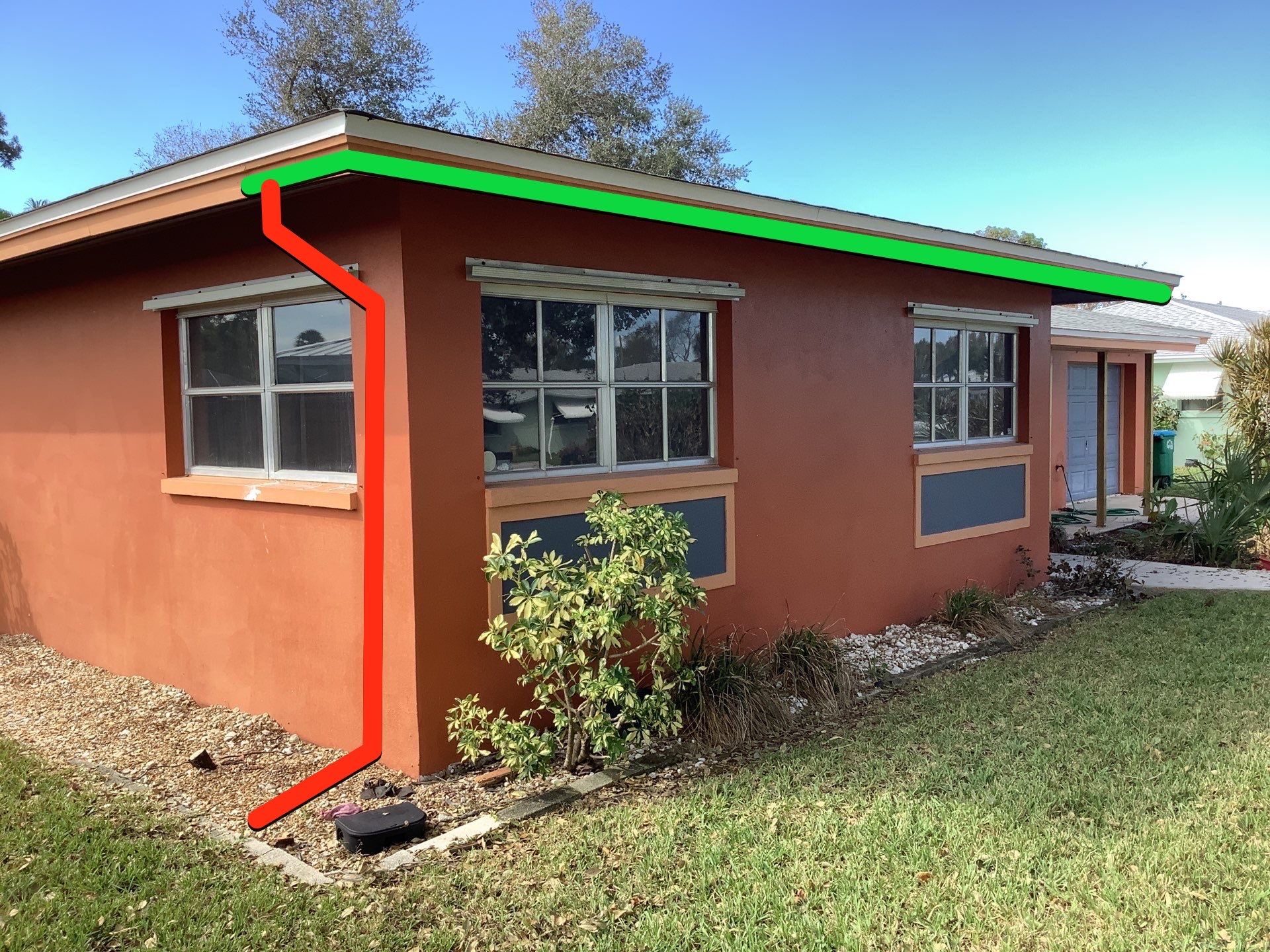 Splash Guards for Seamless Gutters in Cape Coral FL by Gutter Professors