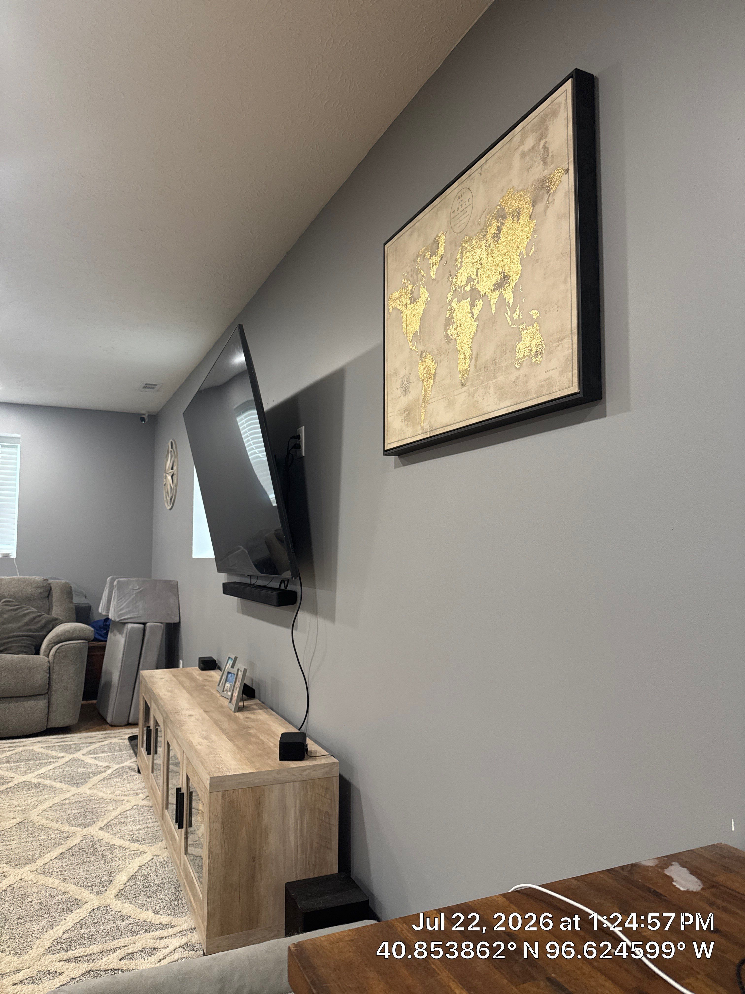 Lincoln Basement Renovation with Custom Flooring and Recessed Lighting by CompanyCam Sales Demo