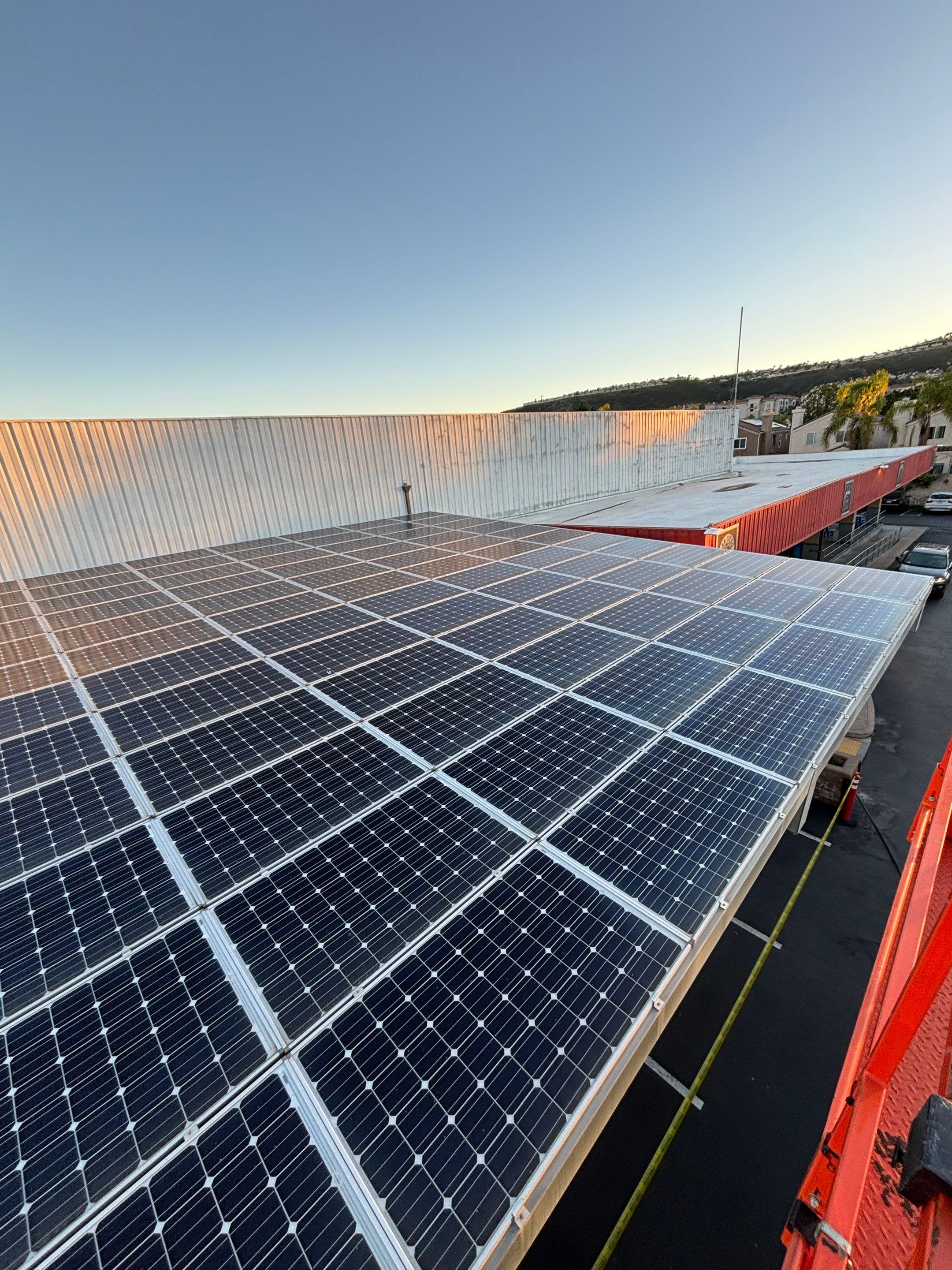 Commercial Solar Panel Cleaning by Palm Coast Solar Cleaning