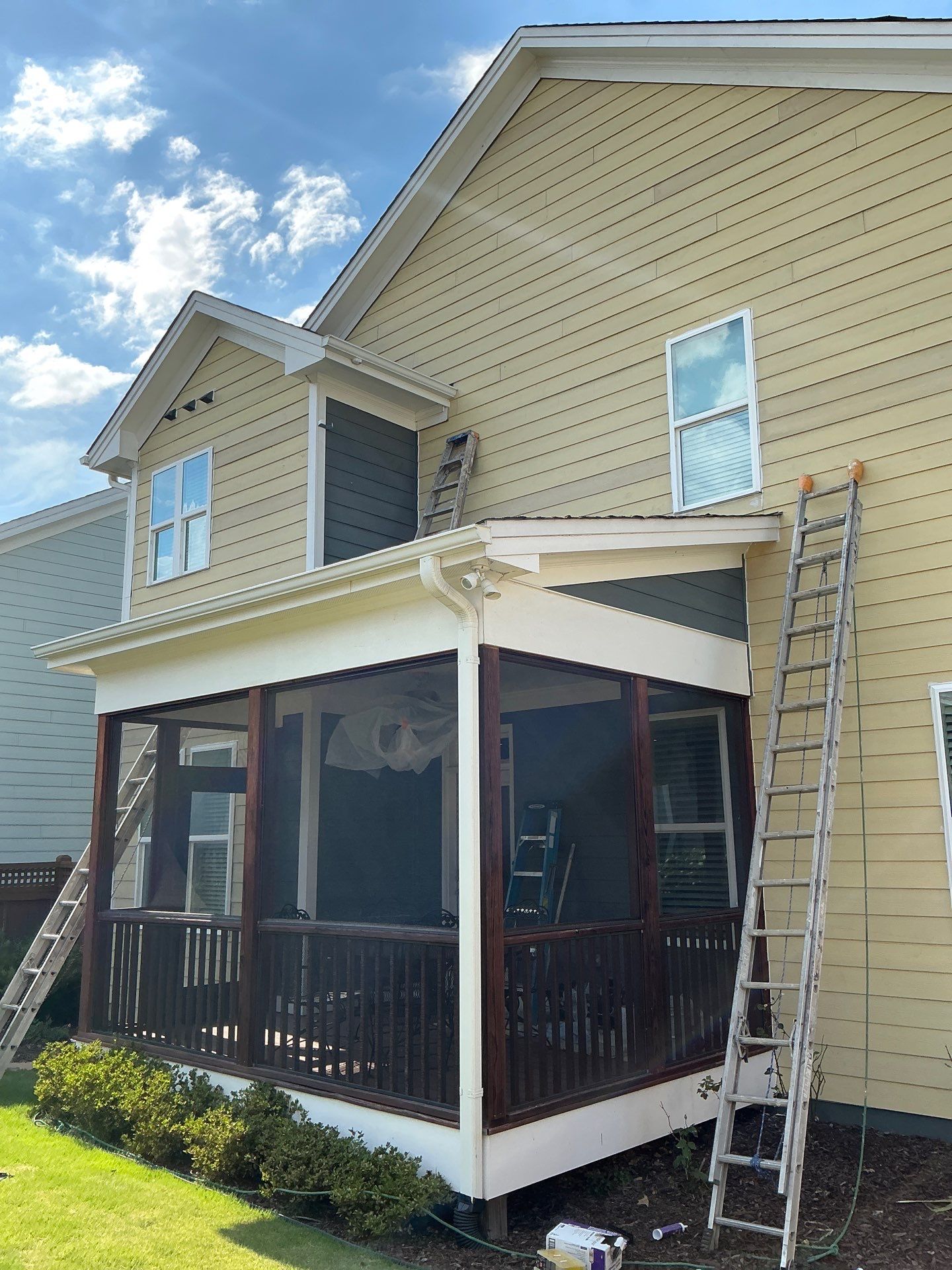 Siding replacement and exterior painting by GonzalezPainters & Contractors Inc