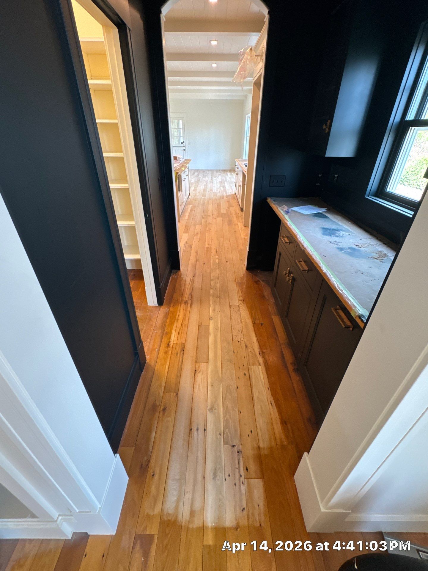 Sand and Finish, Herringbone Feature! by RTBaldwin Hardwood Floors