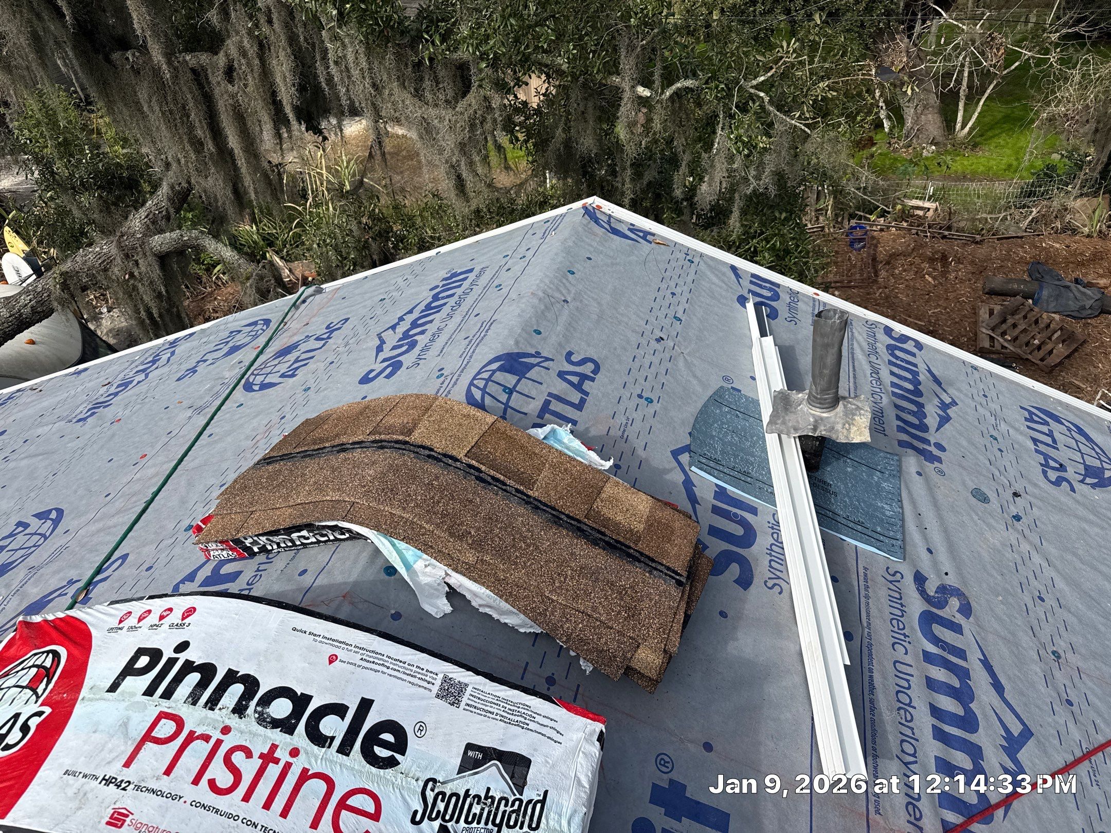 Tybee Island Atlas Pinnacle Pristine Morning Harvest Roof and redecking by Talya Roofing