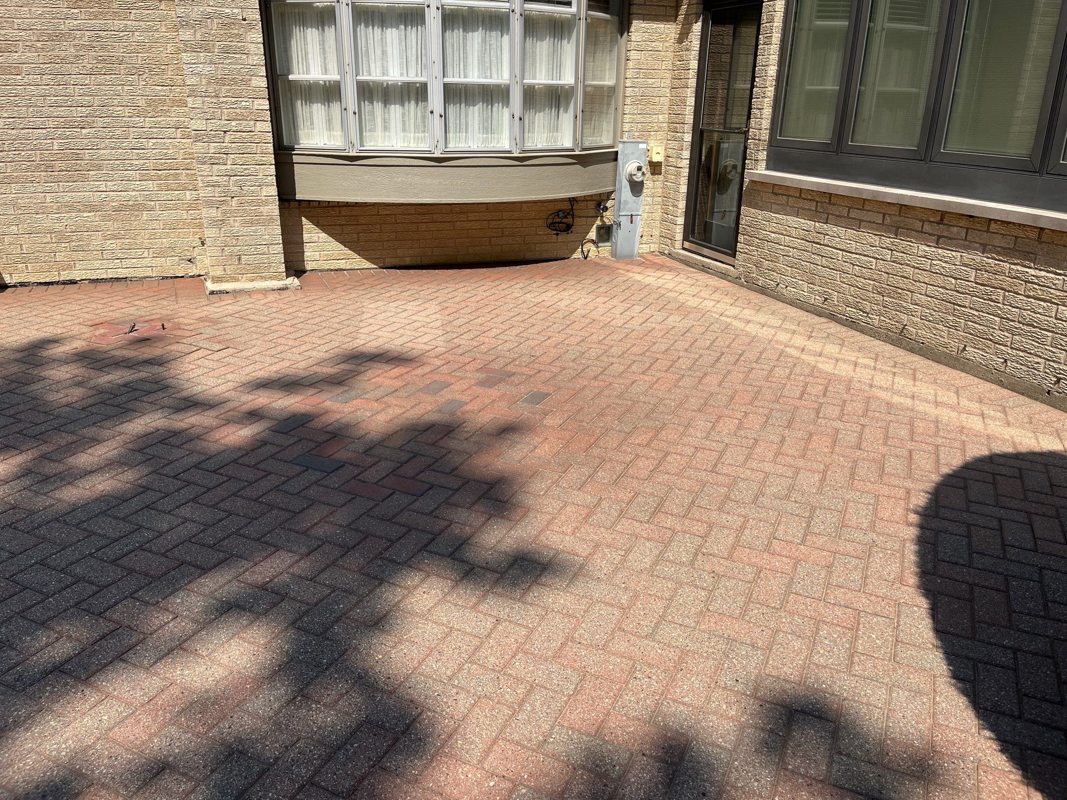 Brick paver clean, sand and seal.  using Surebond SB-1300 by Northern Power Washing LLC.