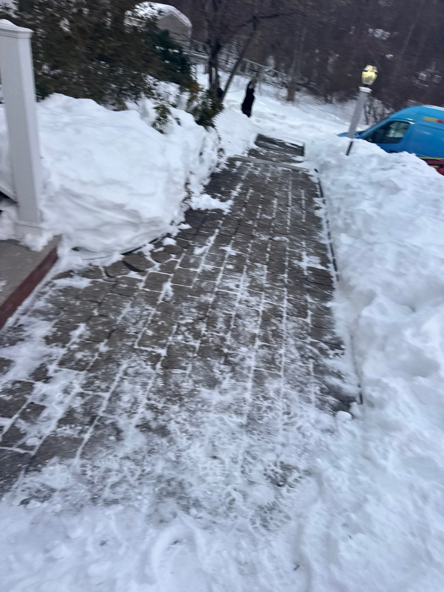 Ice Dam Removal Project in North Andover by Mighty Dog Roofing of Greater Middlesex County