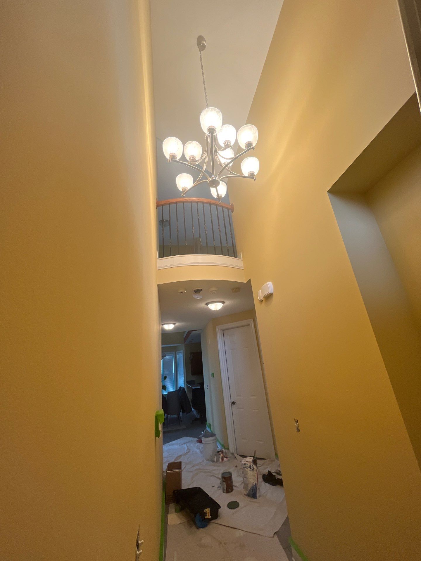 Orange Town Home by Best Buy Painting 