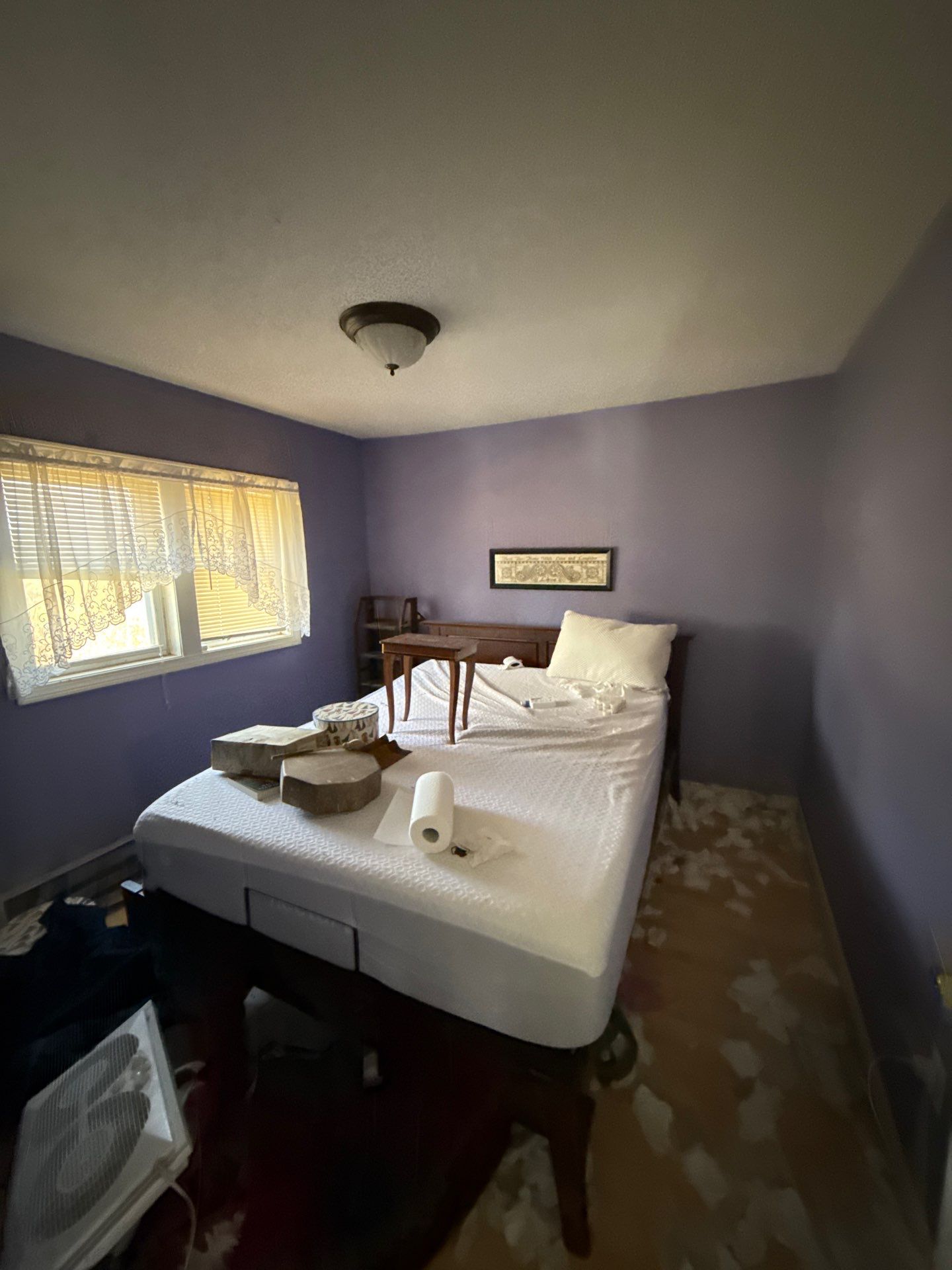 Property Cleanout in Progress at a Residential Home in Coventry, CT by Diamond Image LLC