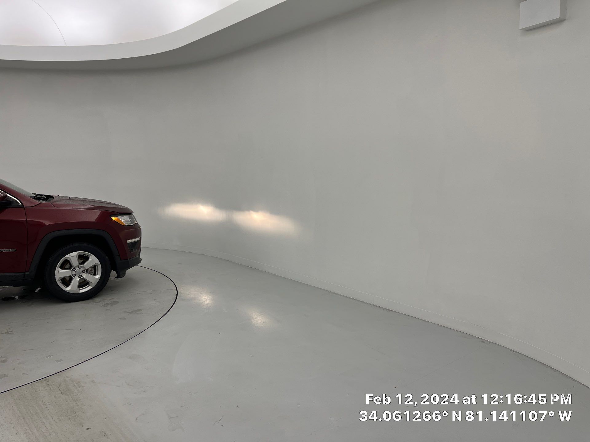 Geaux 2 Guy: Conquering Curved Walls - CarMax Photo Booth Drywall Repair Success! by Thompson Industrial