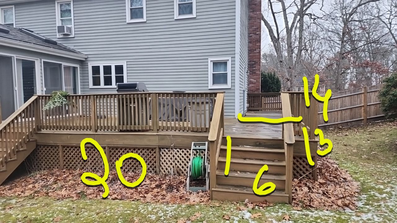 Deck and Sidin in Milford, MA by UBrothers Construction