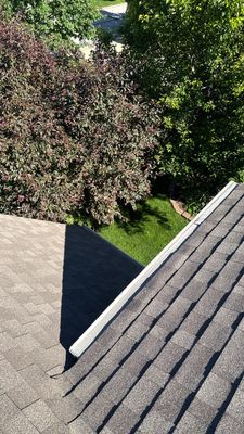 Turtle Shell gutter protection installation in Naperville, IL 60564, photograph 7