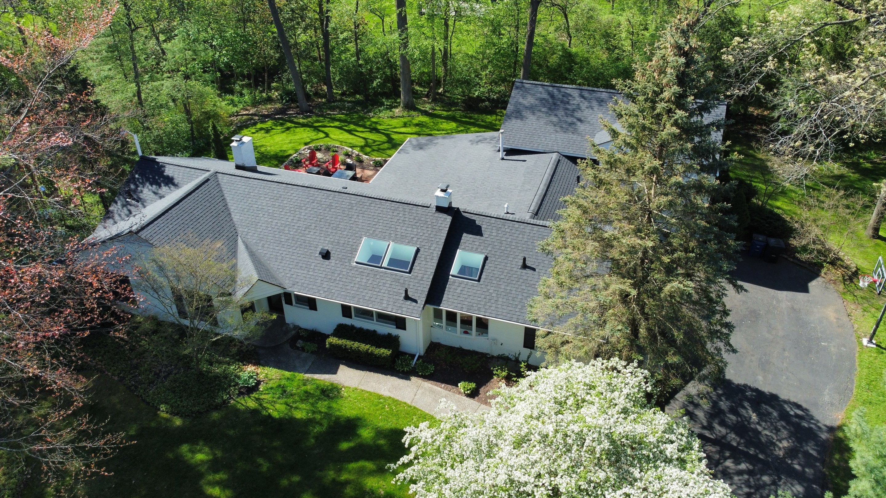 New Roof & Velux Skylight Replacements - Private Residence  by Bloomfield Construction & Restoration