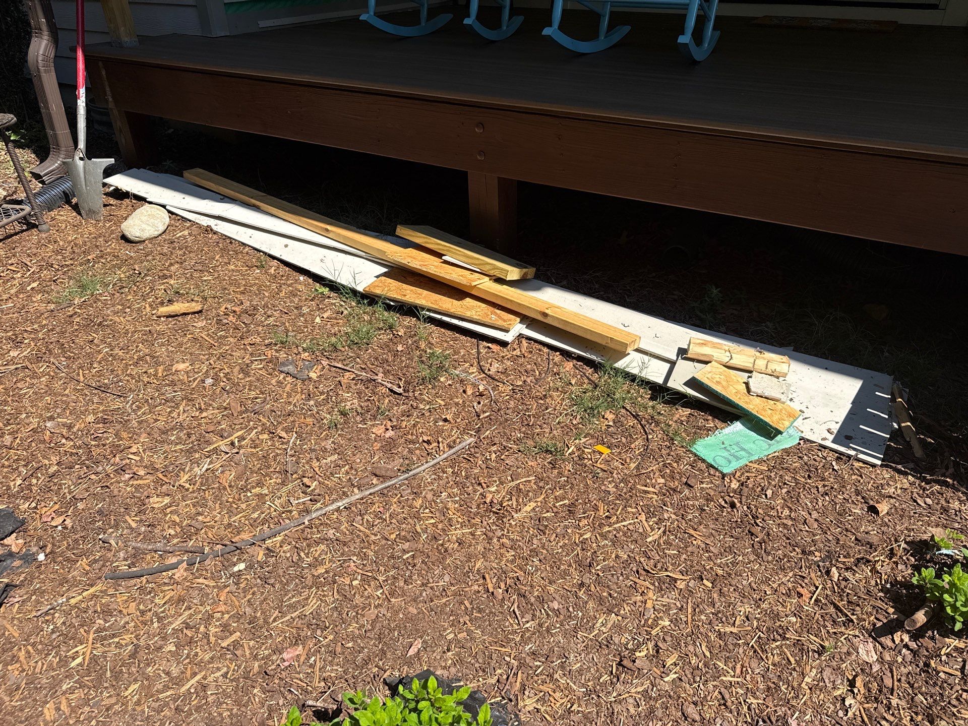 Project in Waxhaw by Badger Hauling