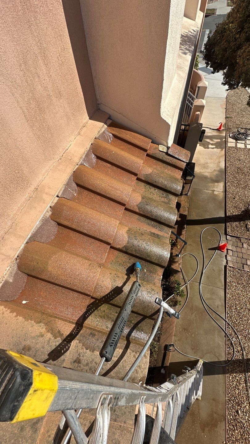 Huntington Beach Pressure Washing on Roof by Property Cleaning Experts
