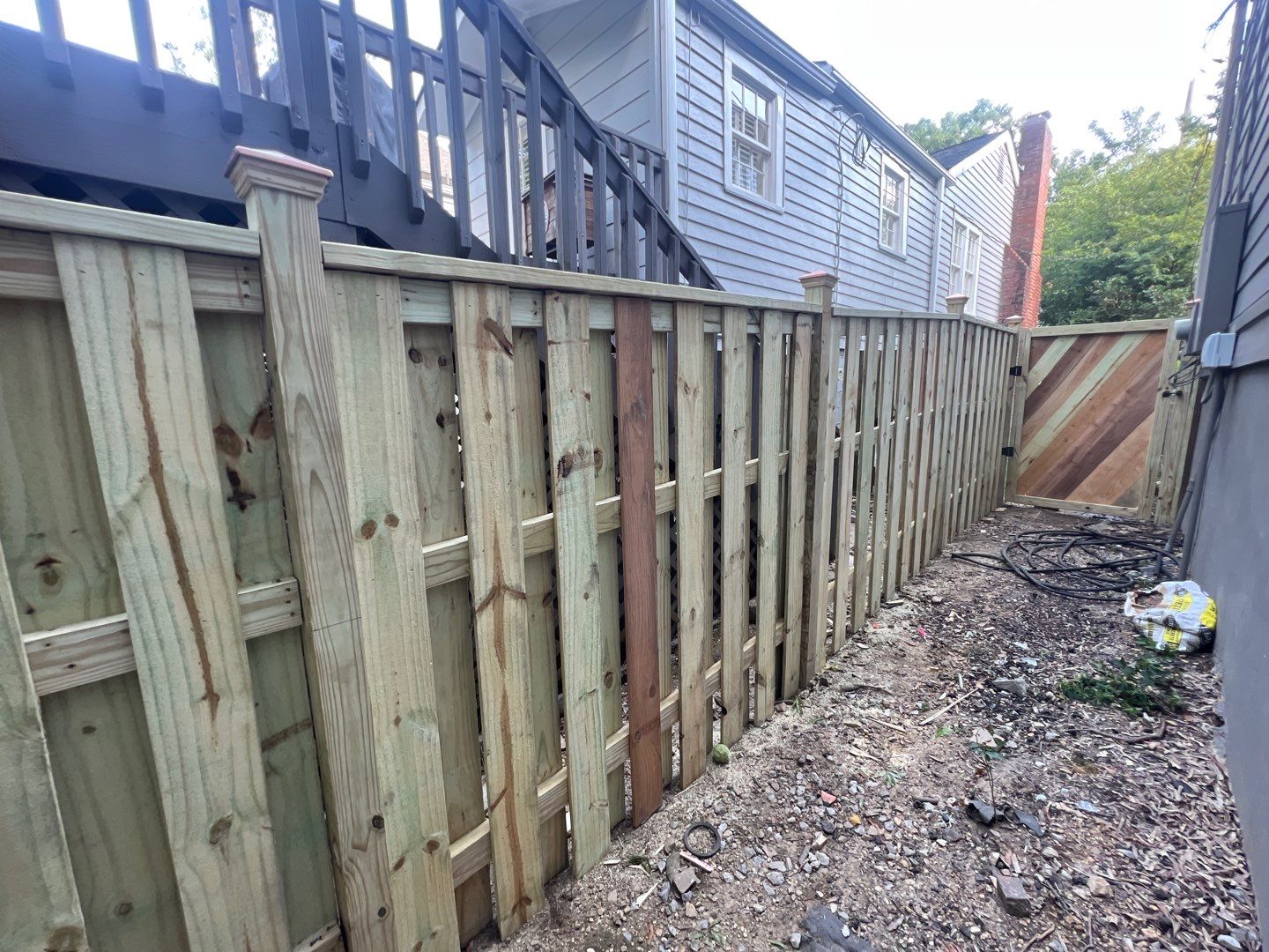 Melrose - Fence by Pillar and Pine