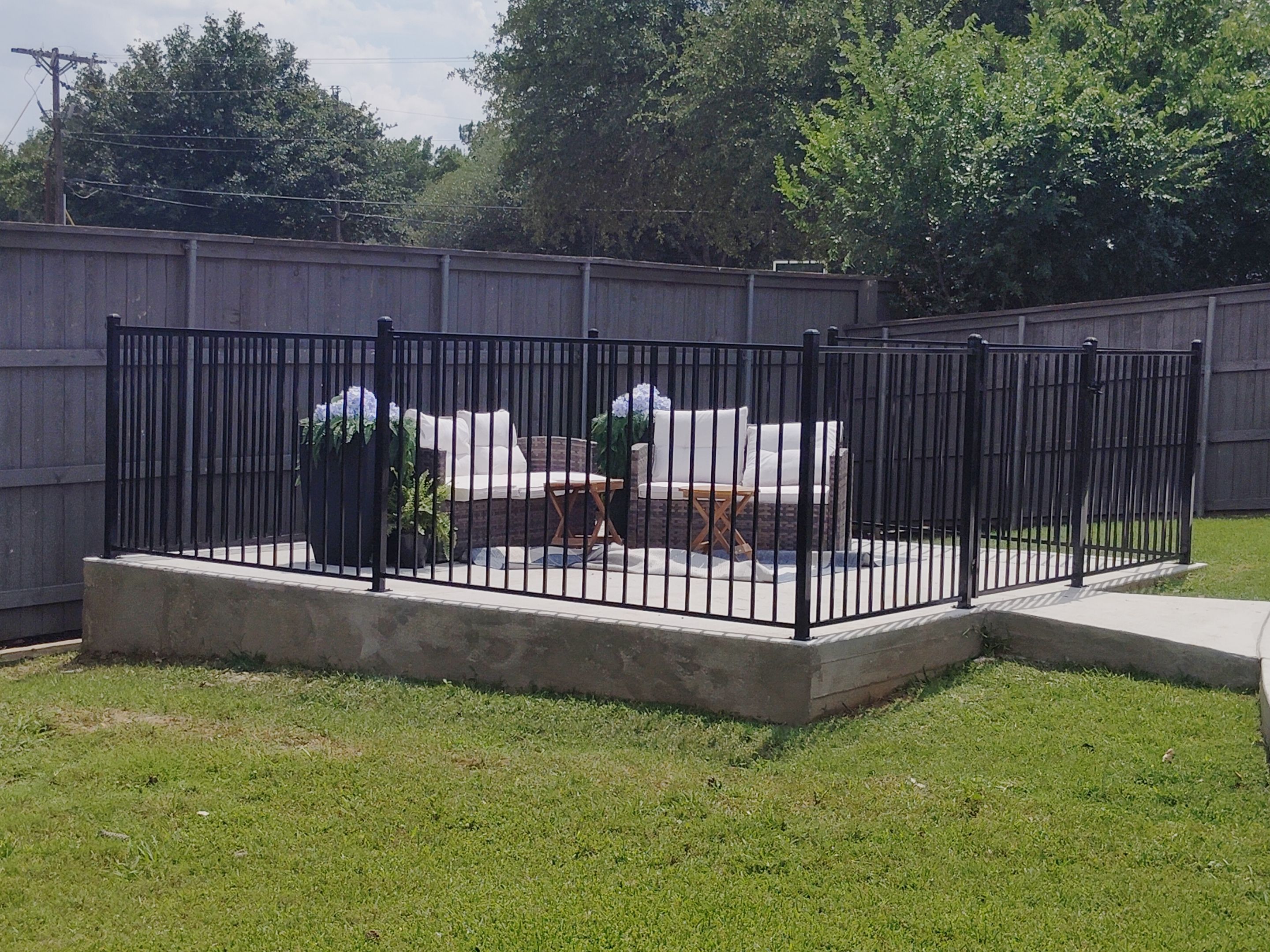 Wrought Iron Railing by Grizzly Fence And Patio