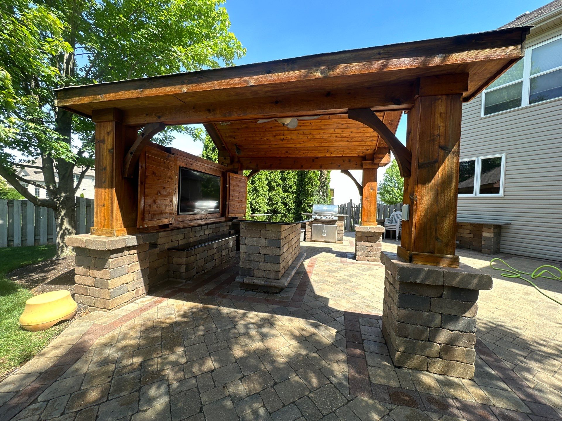 Pavillion Restoration by Two Brothers Residential Maintenance