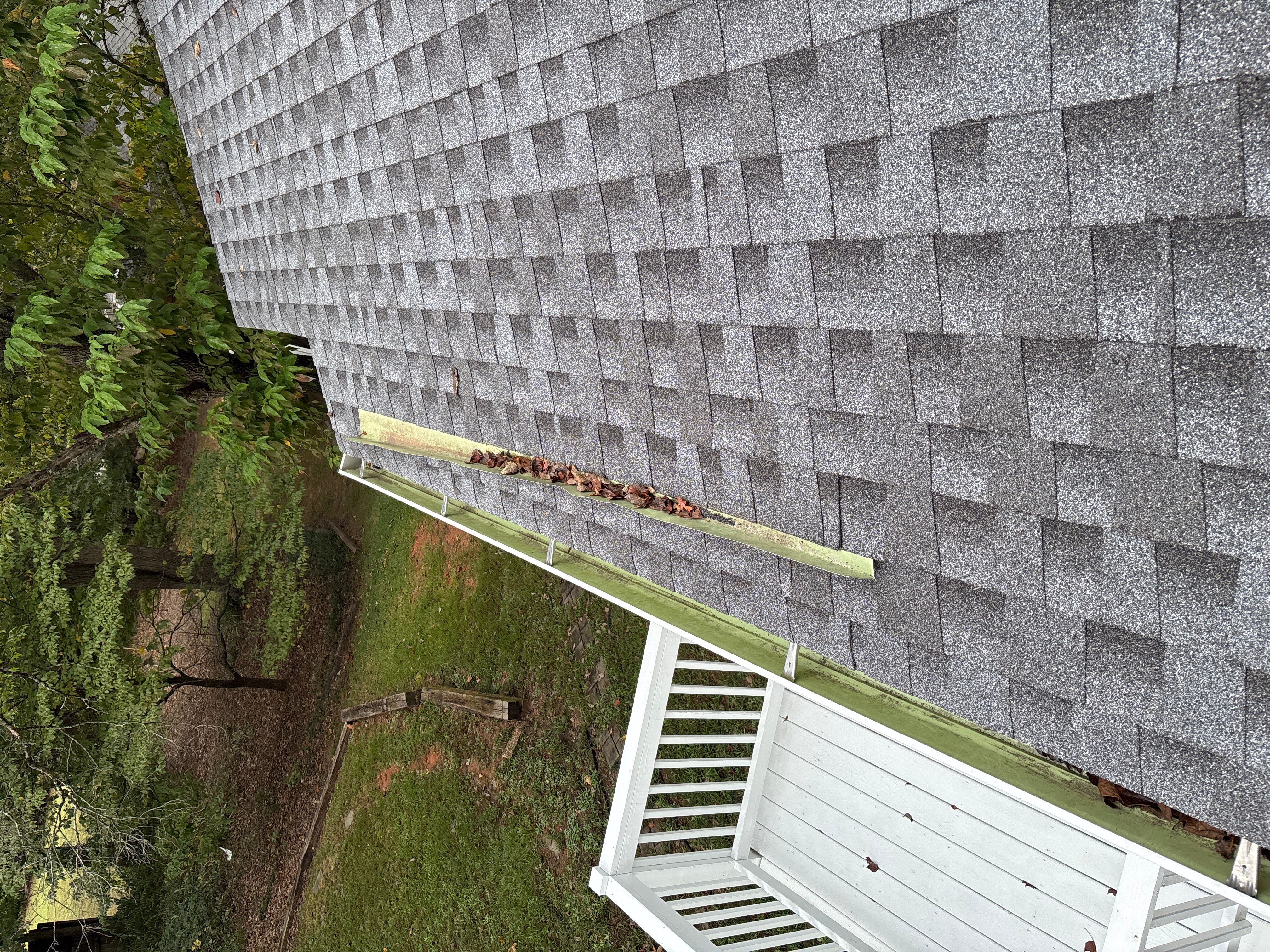 Poor roof installation by Deerfield Roofing LLC