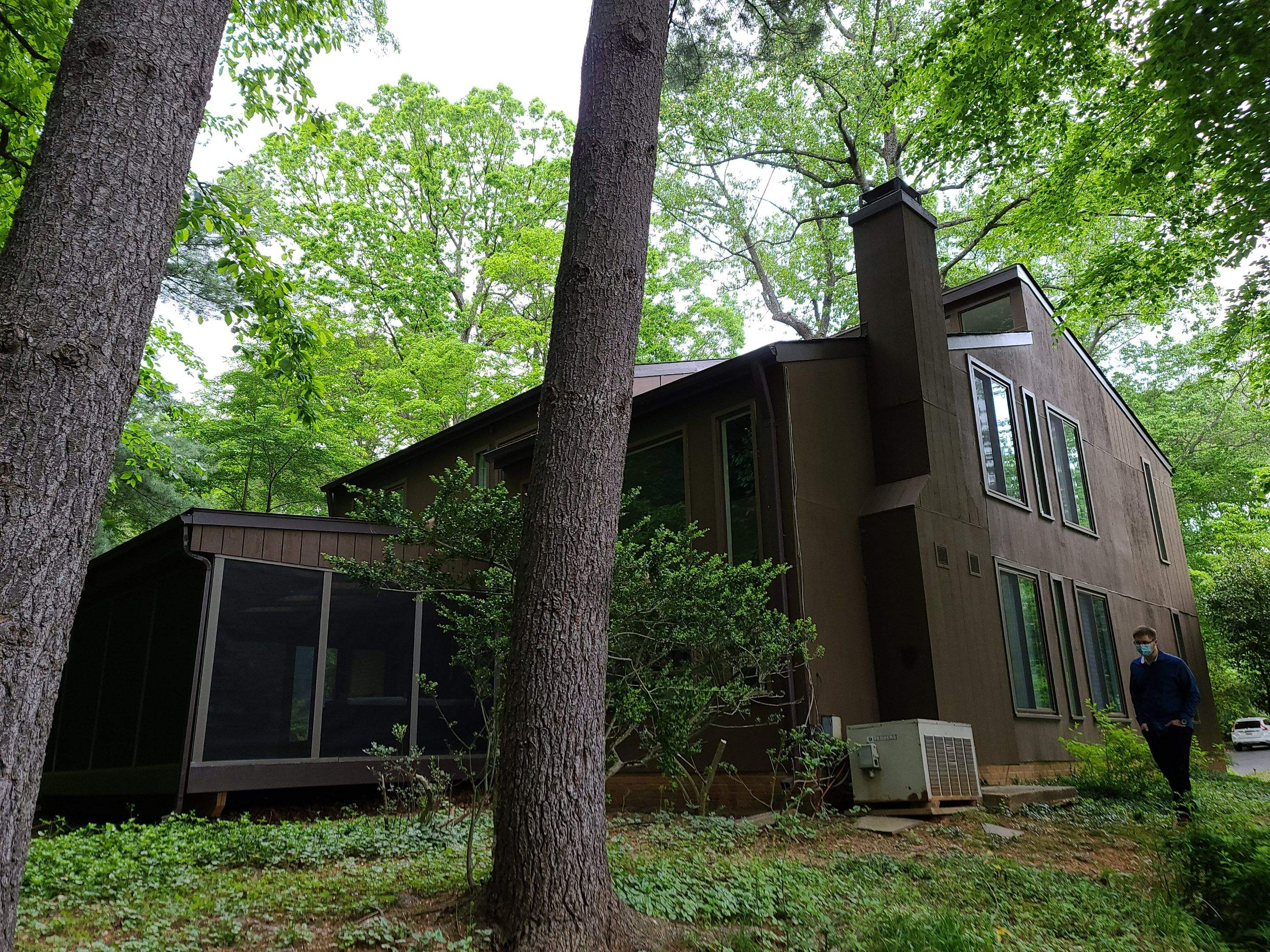 James Hardie Board and Batten Siding and ProVia entry door by Window Depot of Annapolis
