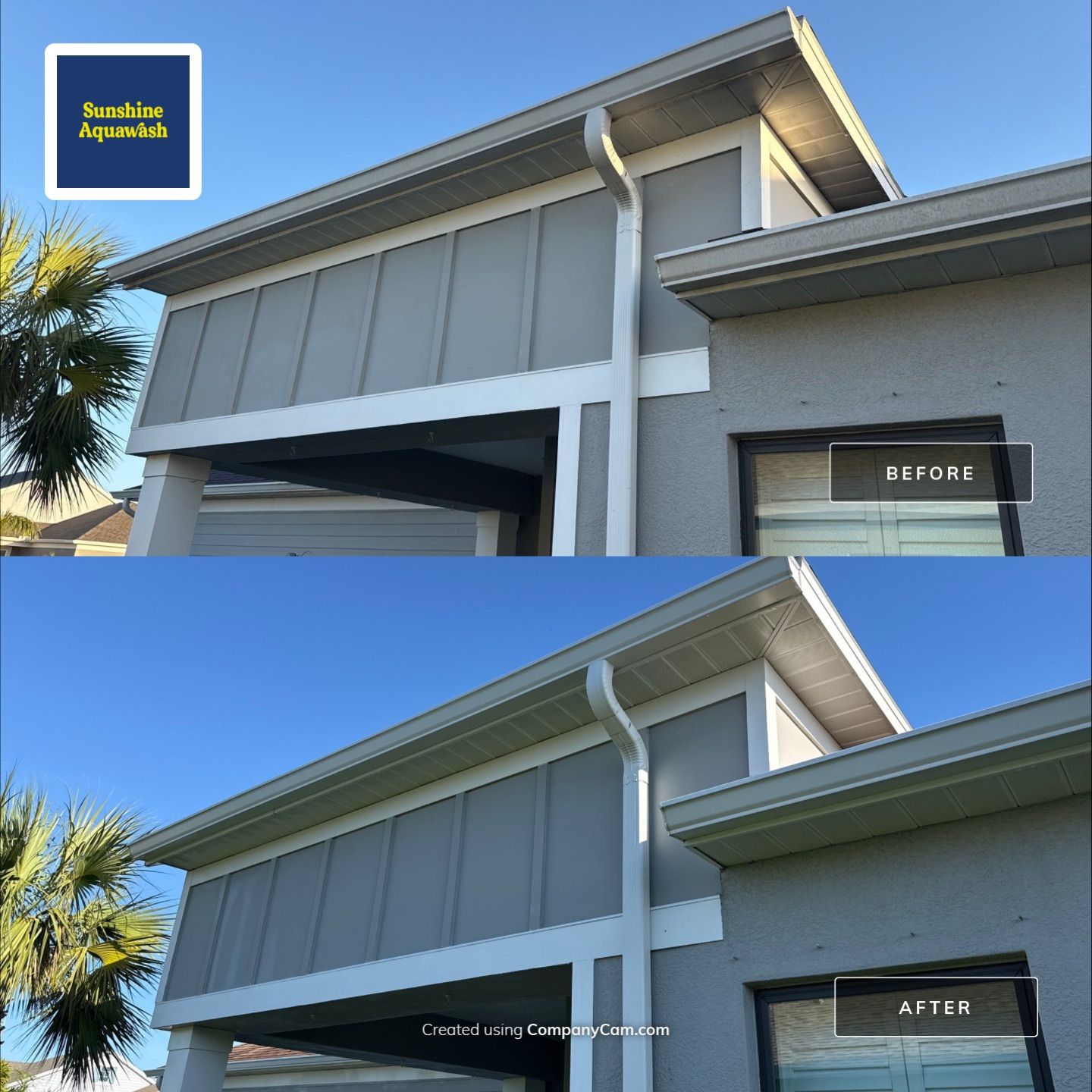 Concrete Driveway & Sidewalk Cleaning — Canoe Creek Community, Parrish, FL by Sunshine AquaWash