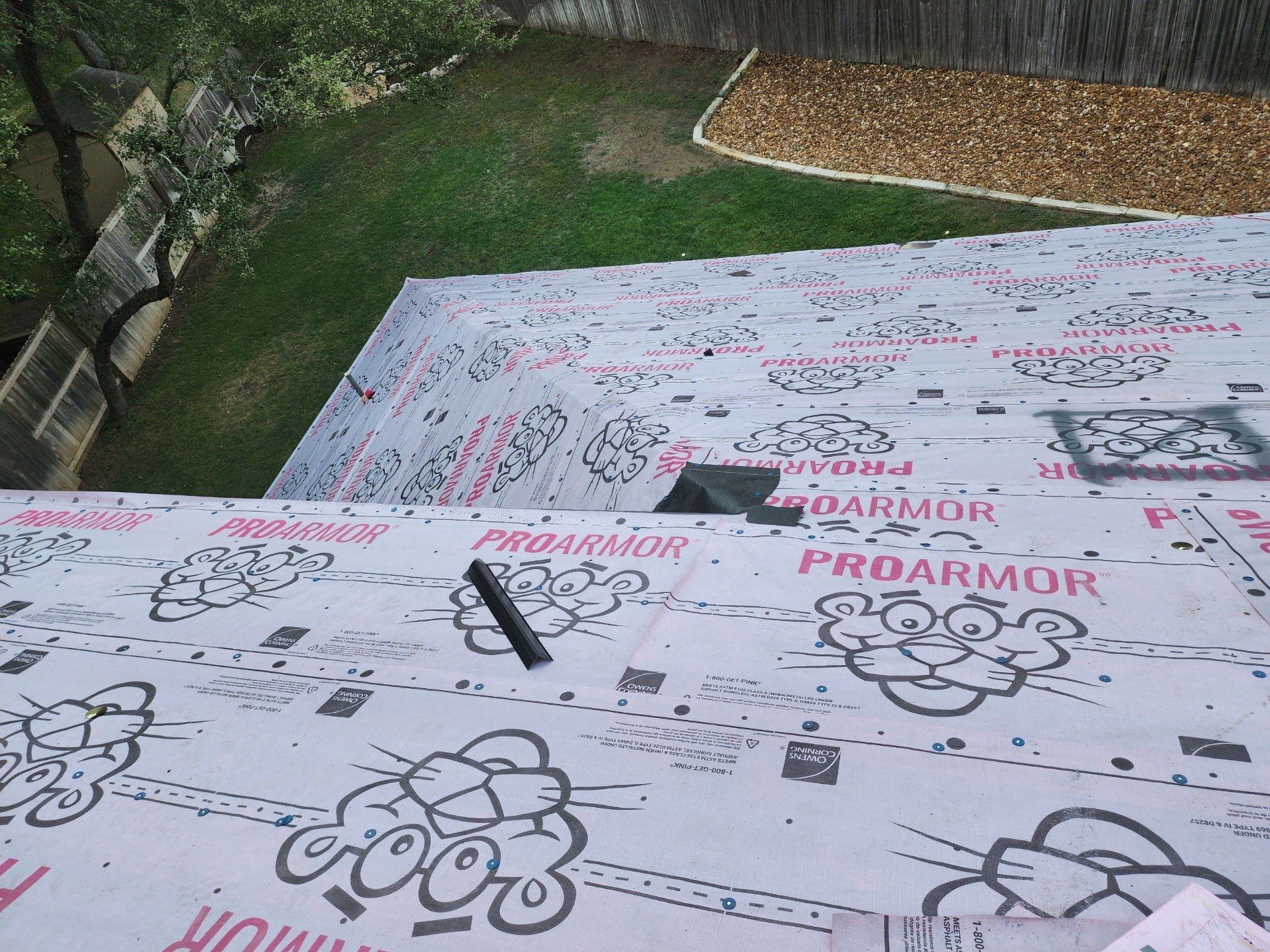 Residential Roof Replacement using Owens Corning Duration Shingles - Onyx Black by Premier Roofing and Contracting