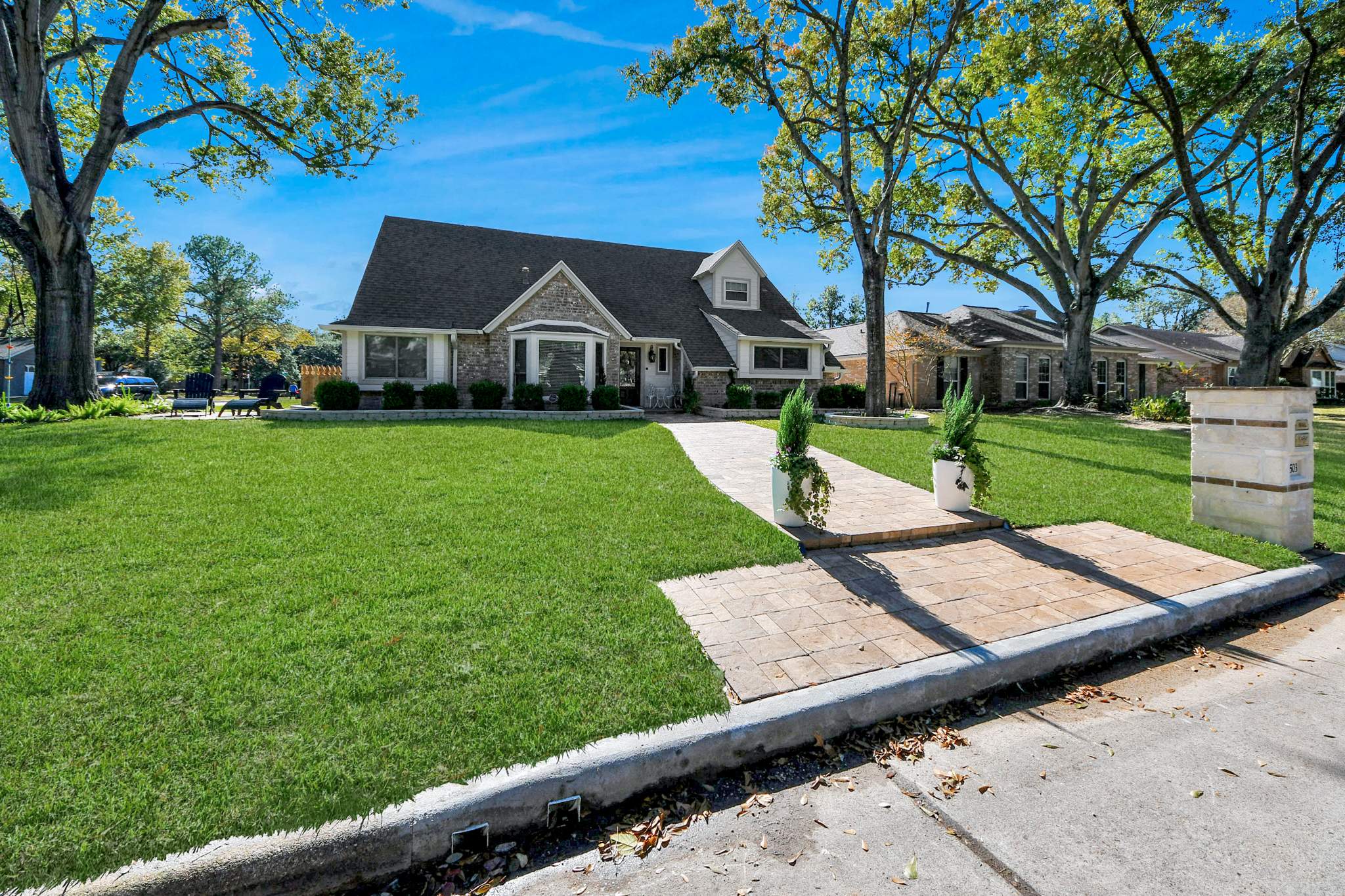Exterior Home Makeover — Designed to Last by Texas Urban Elements