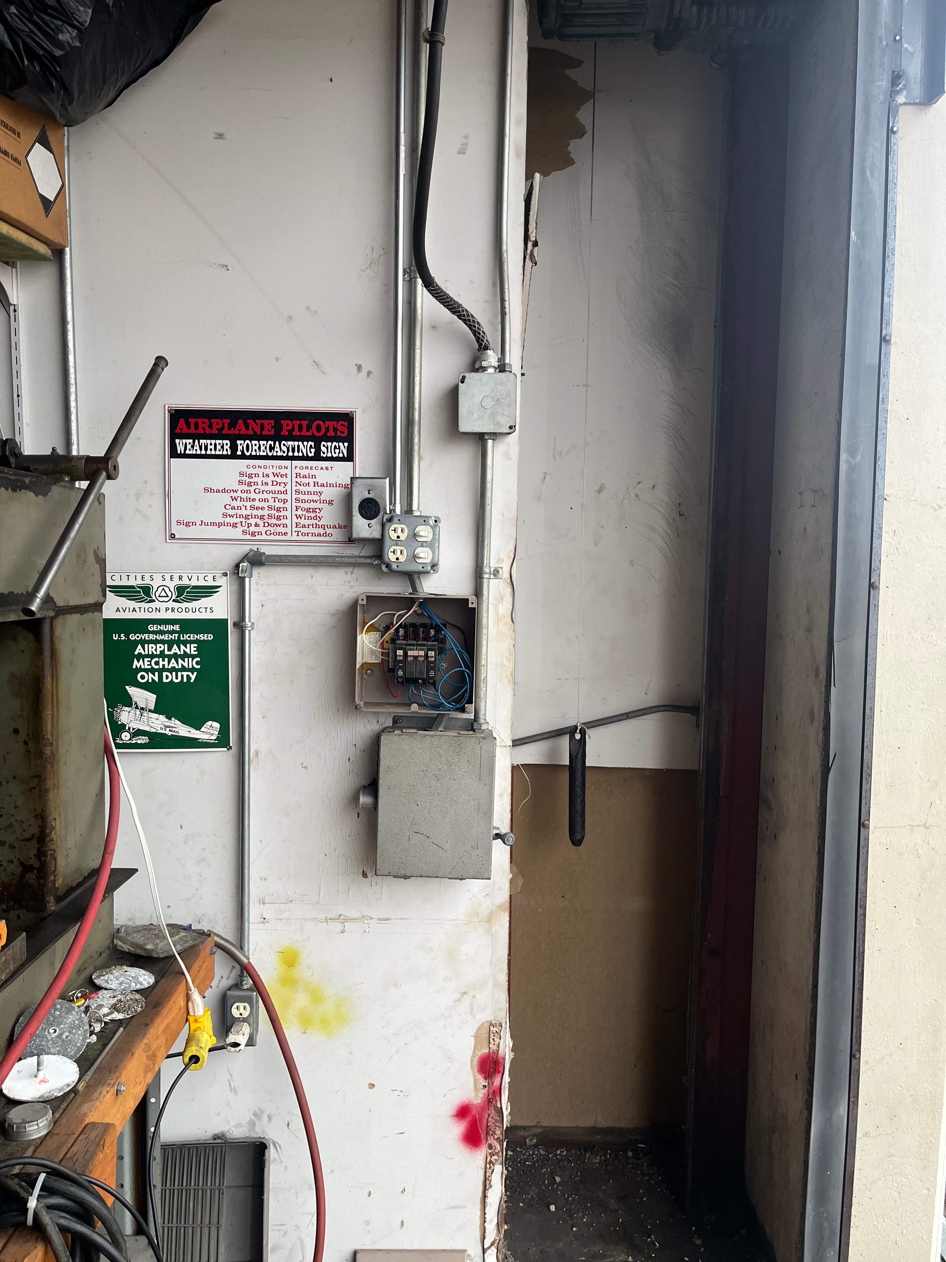 Municipal Airport in Auburn by Aztec Electric LLC