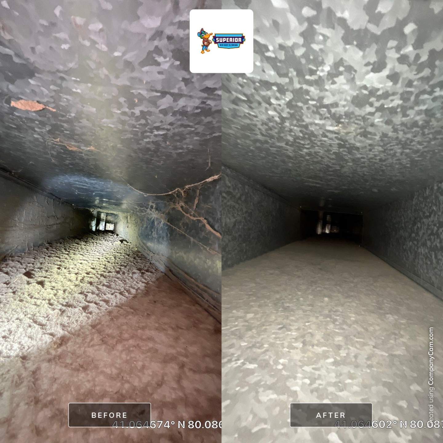 Air Duct Cleaning With a Vacuum Truck in Slippery Rock, PA by Superior Air Duct Cleaning