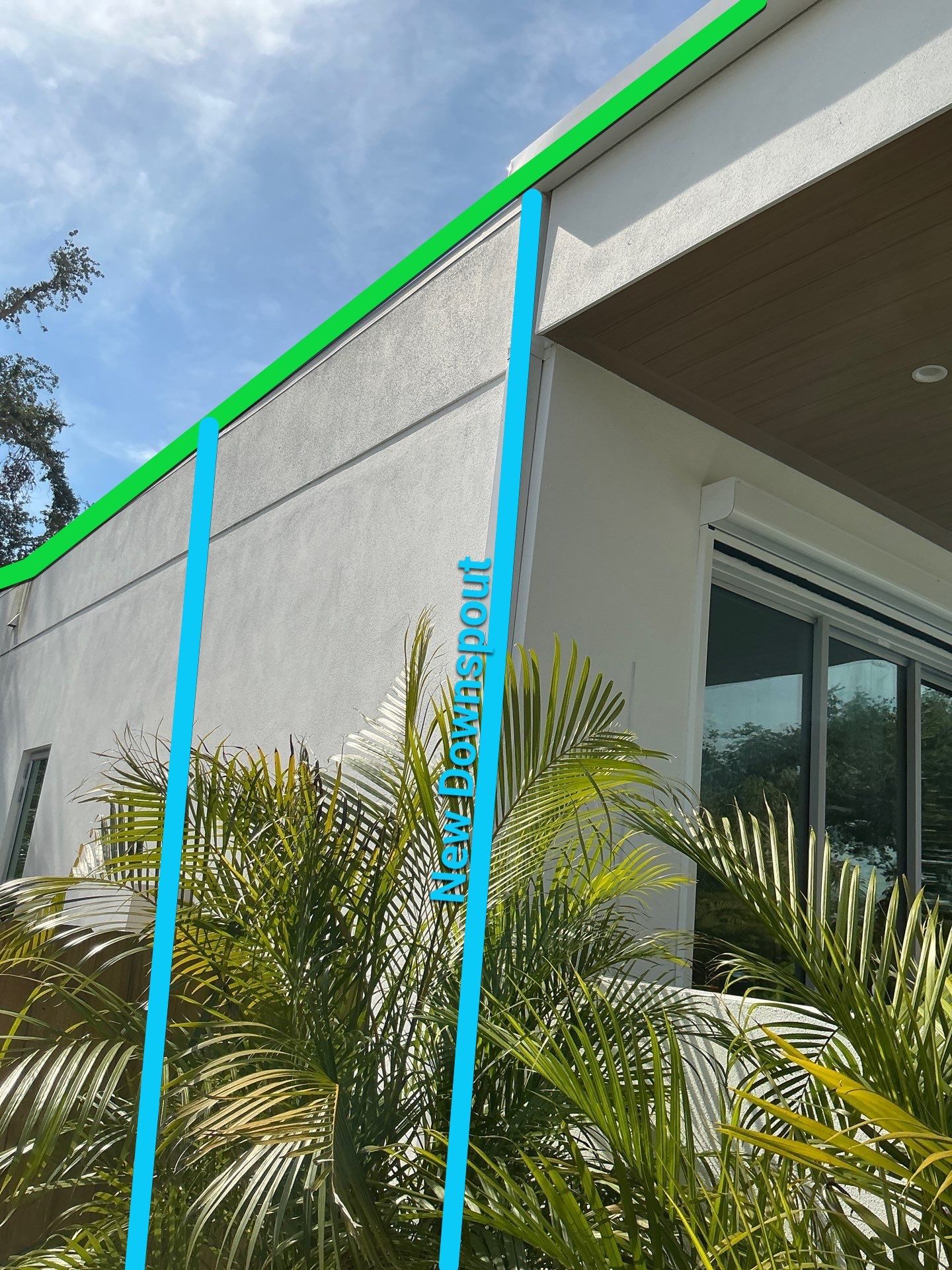 7 inch seamless gutters using smooth box gutters in Sarasota FL by Gutter Professors