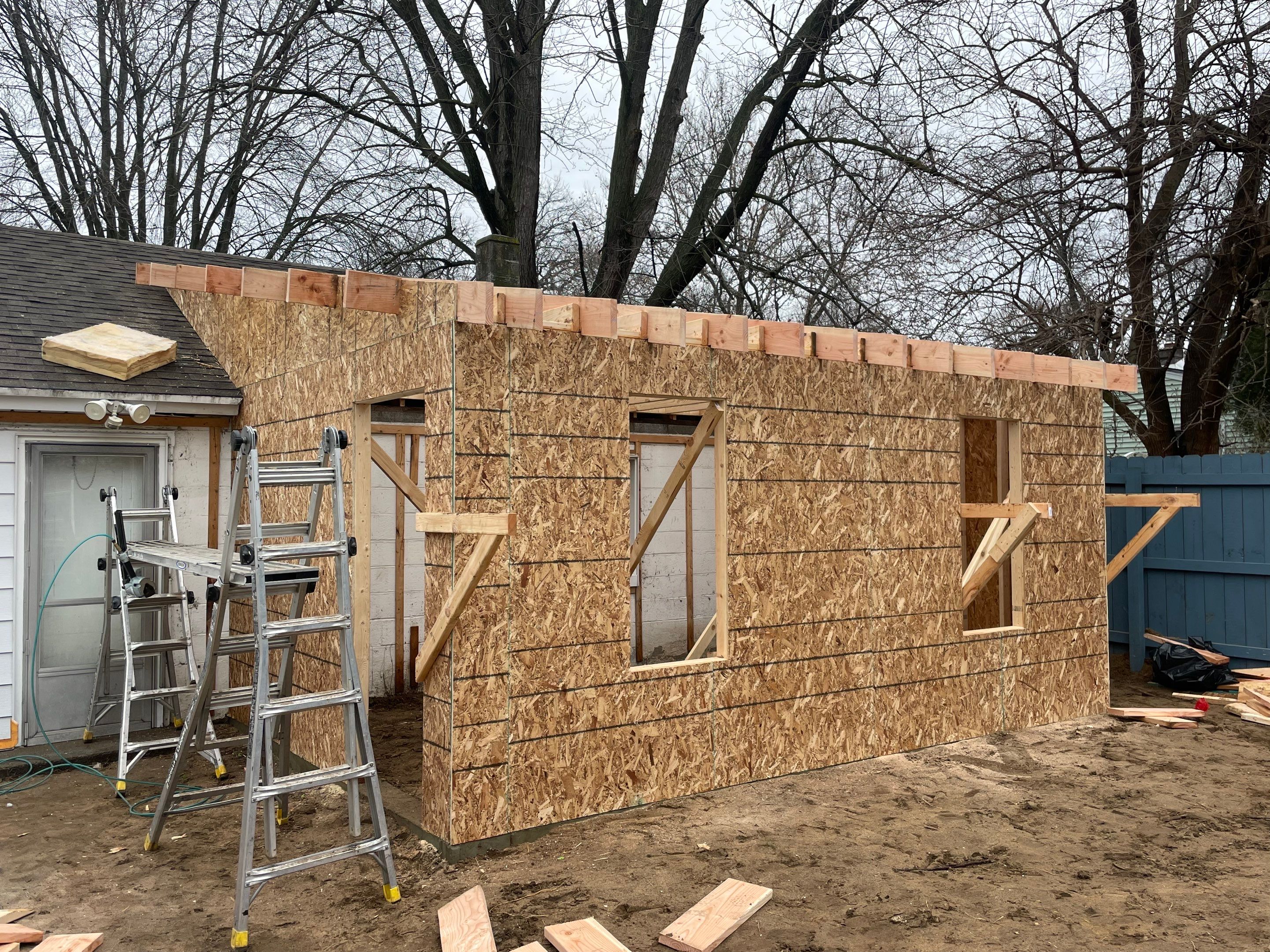 Garage Addition by Avalon Roofing and Exteriors