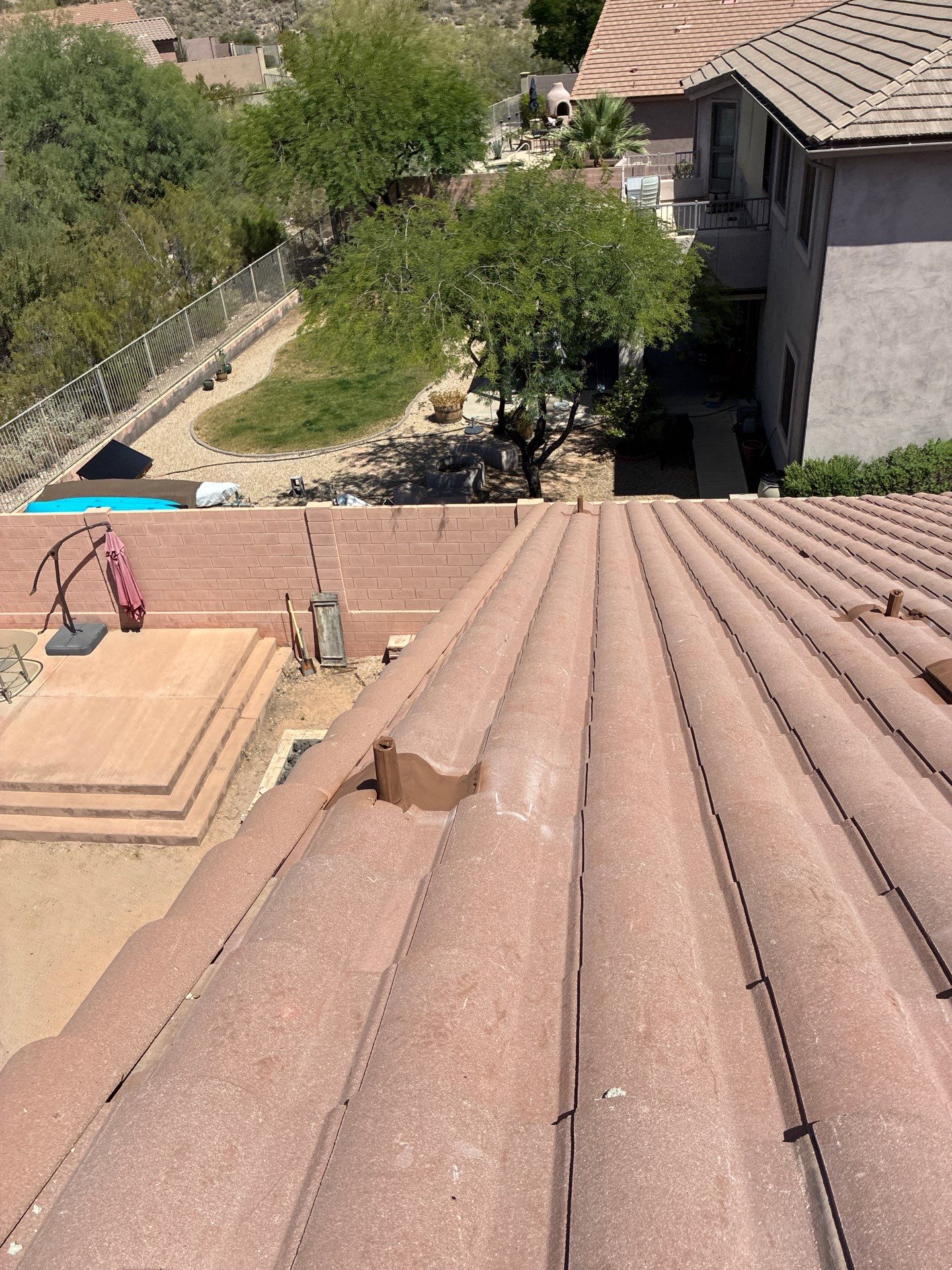 Tile Reset using Concrete Tiles in Gold Canyon by Weather-Tite Roofing