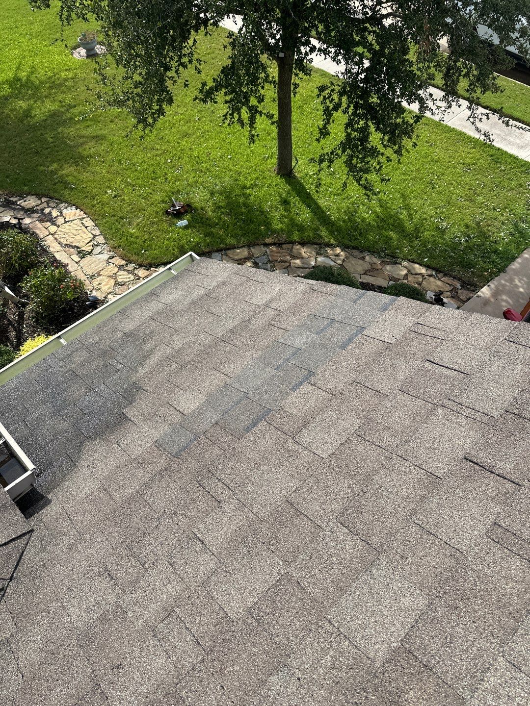 Hail Damage using Owen's Corning Duration (Lifetime) Shingles by Roof Repair Company