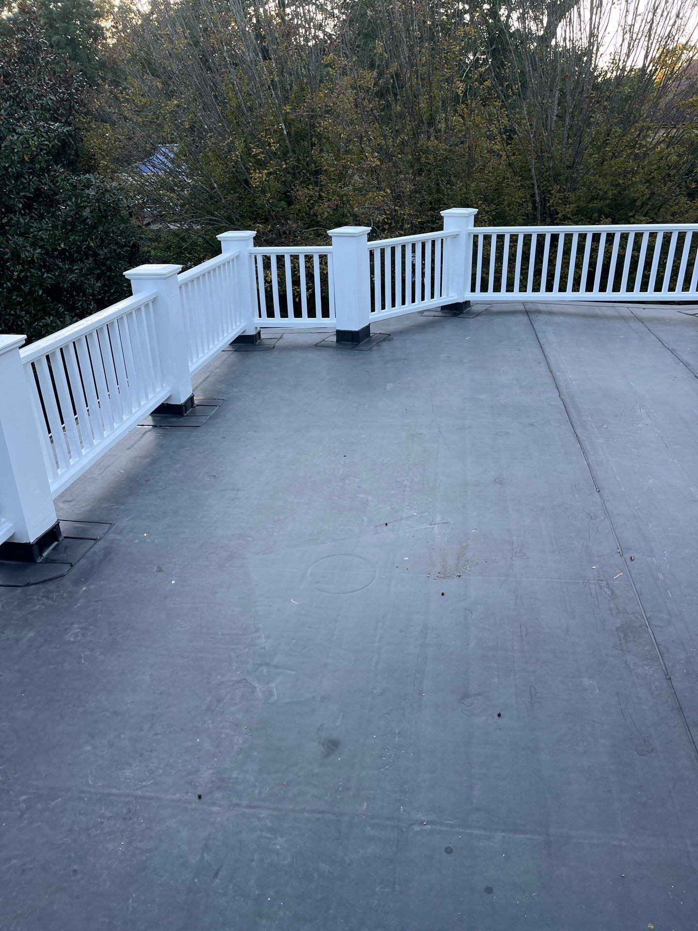 McLean - Residential Flat Roof Replacement with Carlisle Syntec EPDM by RM Banning, Inc.