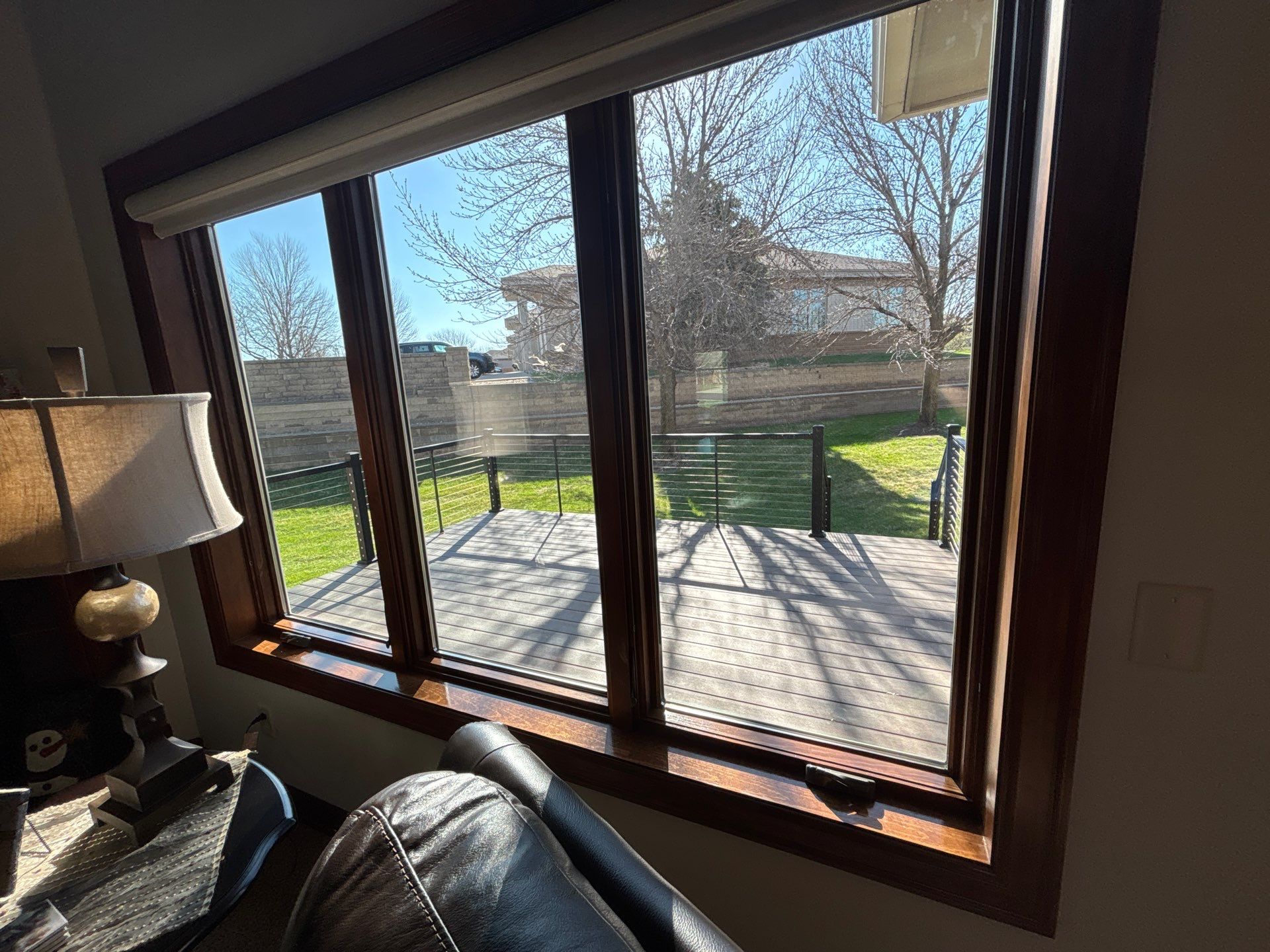 Interior Wood Window Trim and Door Frame Finishing in Sioux Falls by Select Painting, Coatings & Garage Cabinets