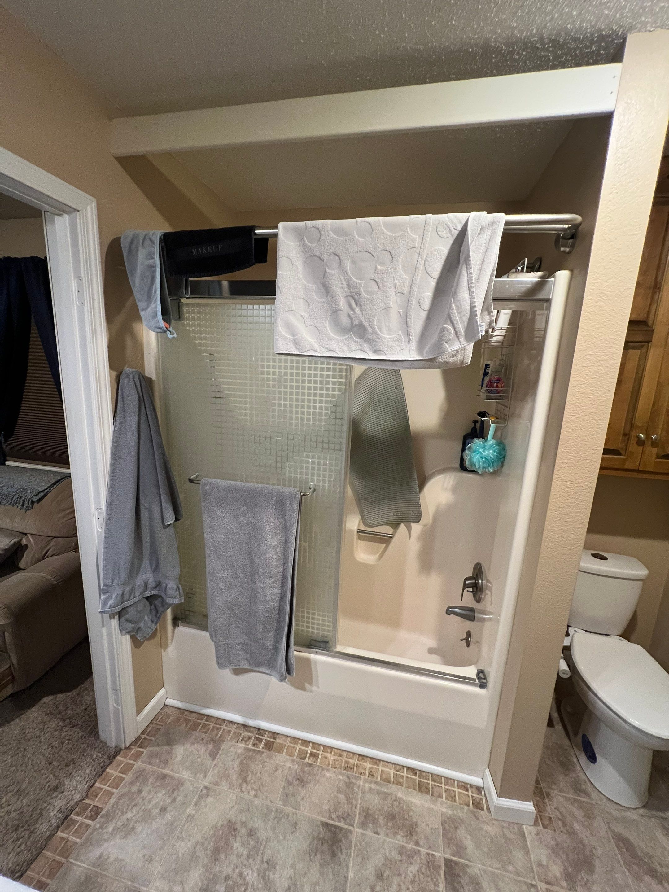 Gun Metal Onyx Shower by The Shower Company