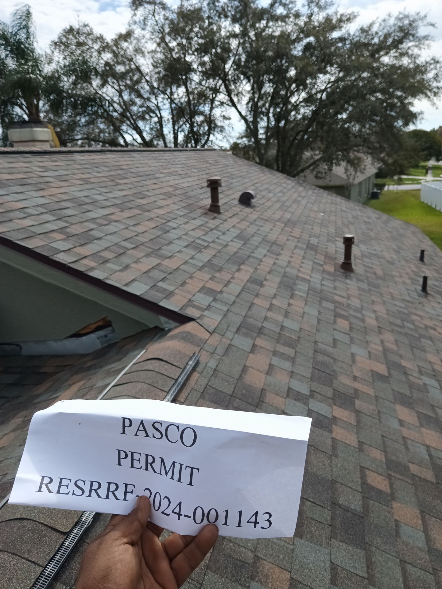 Roof Replacement in Wesley Chapel, FL by Shingle Masters Roofing
