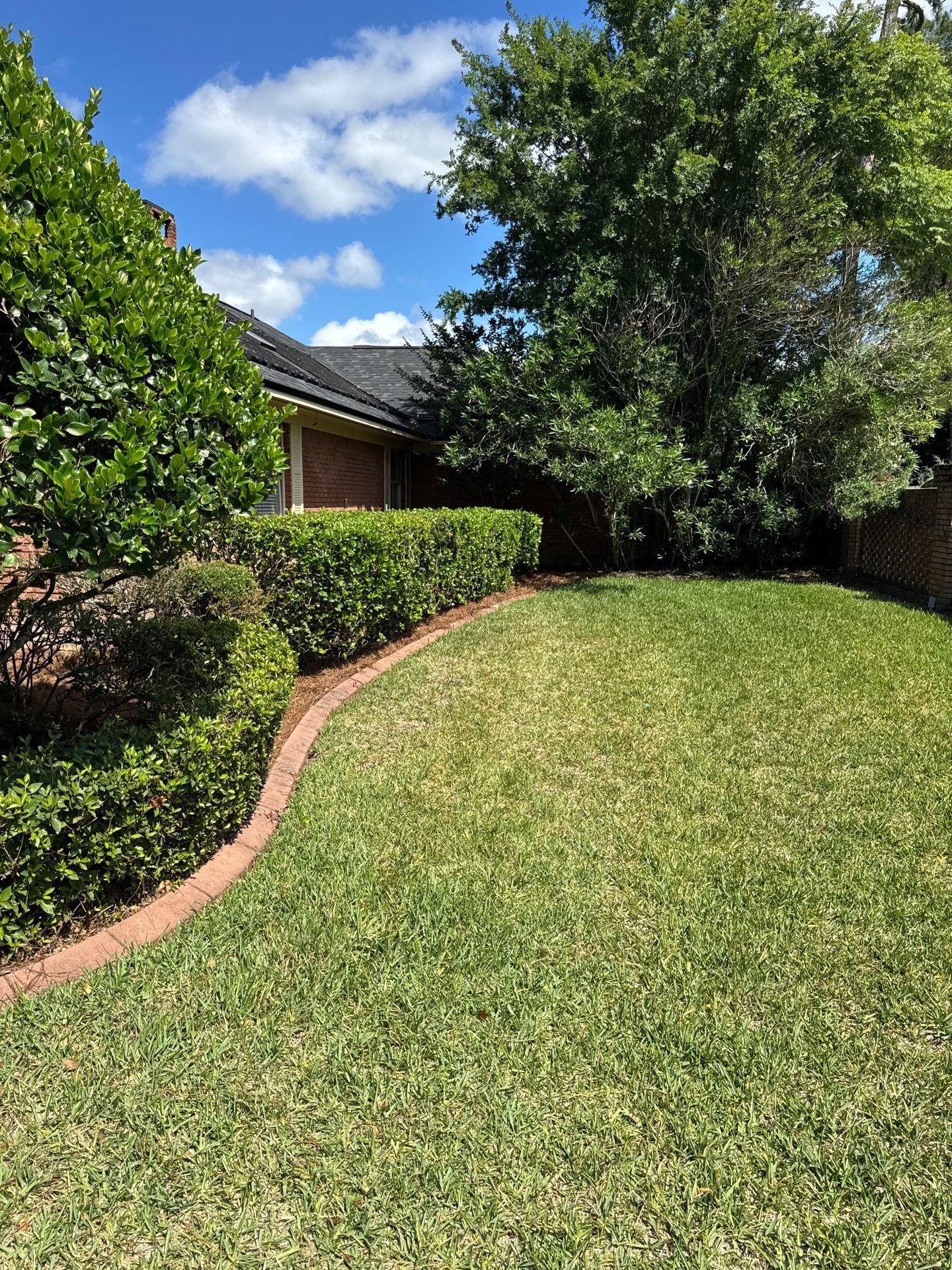 Deerwood Resident | Pine Straw Install by ProGreen Services